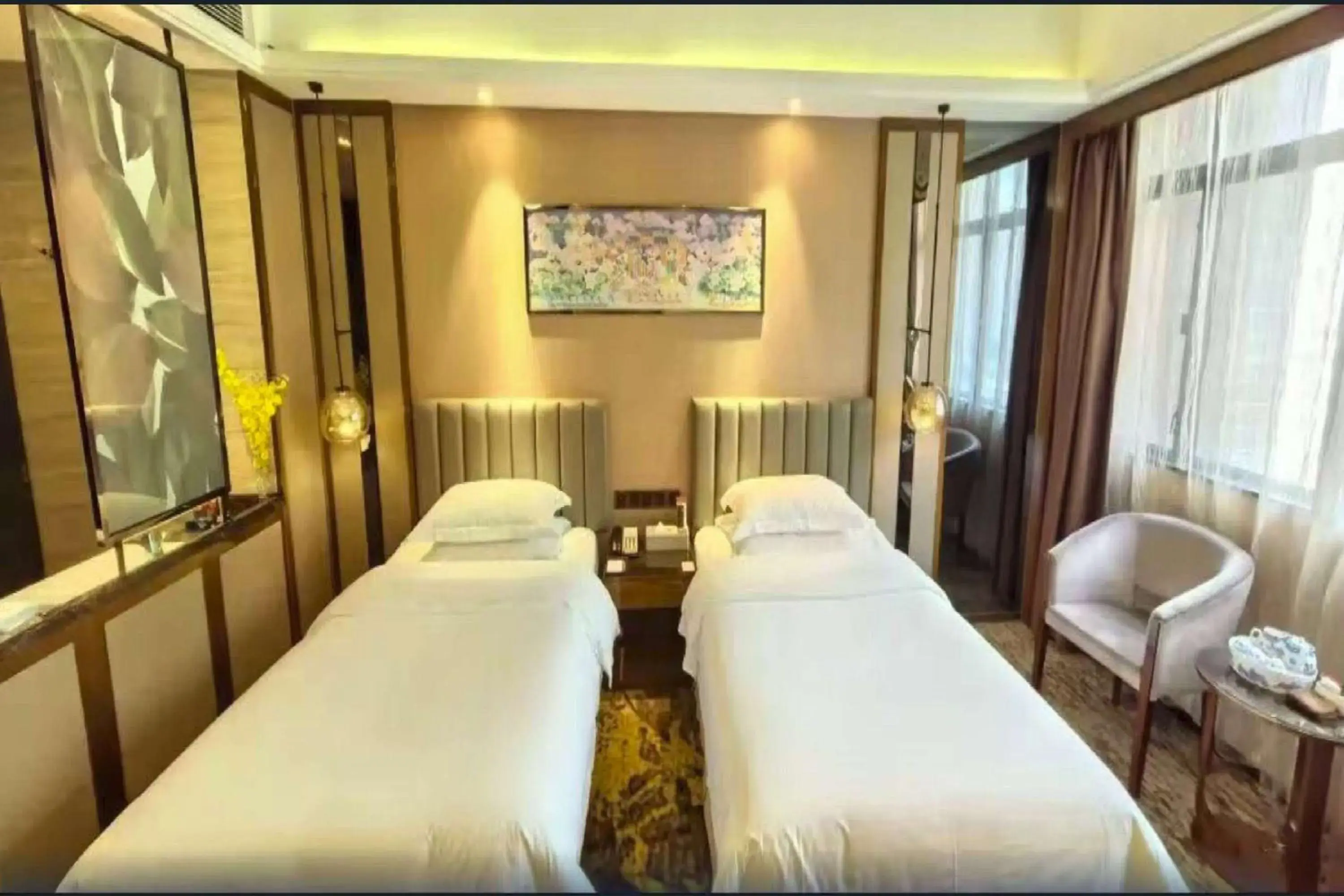 Twin Room - Smoking in Ramada Foshan Hotel Twin Room - Smoking in Ramada Foshan Hotel