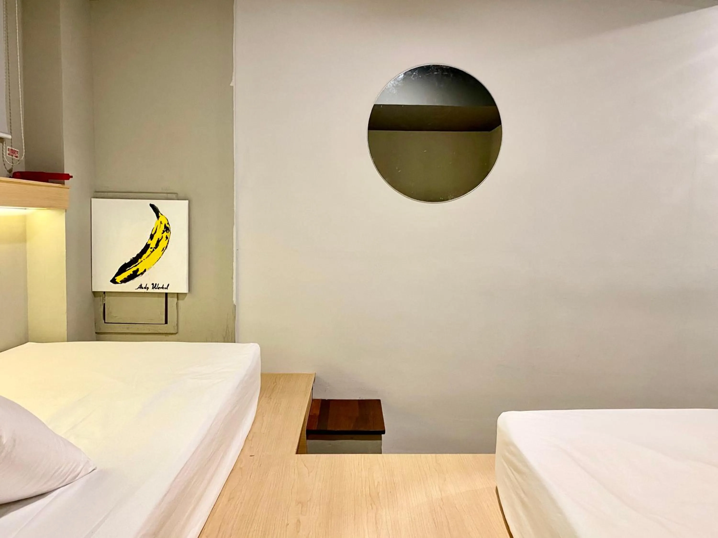 Bed in Elephant Hostel Nampo