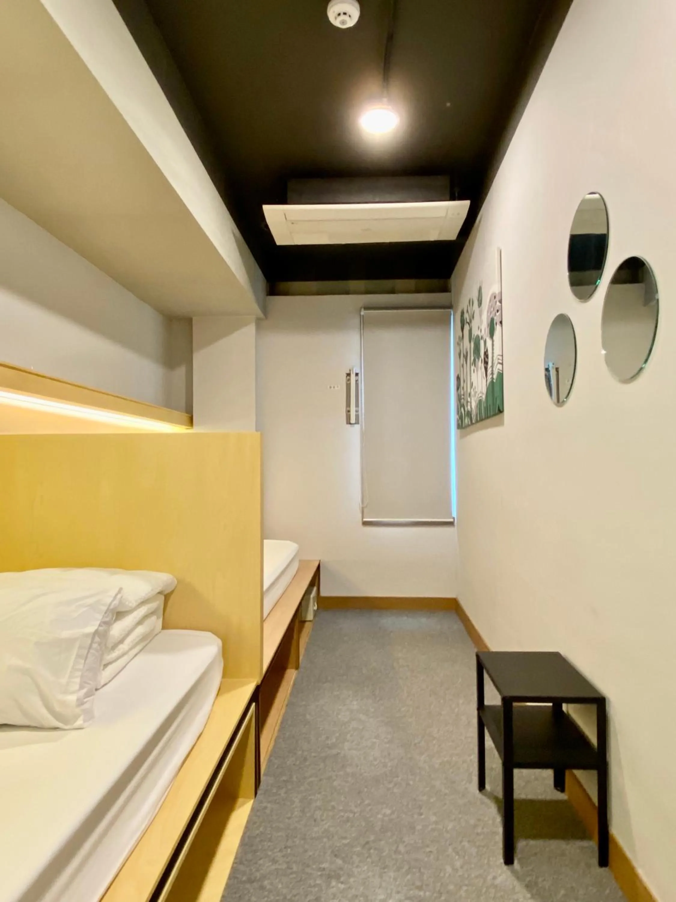 Bed in Elephant Hostel Nampo