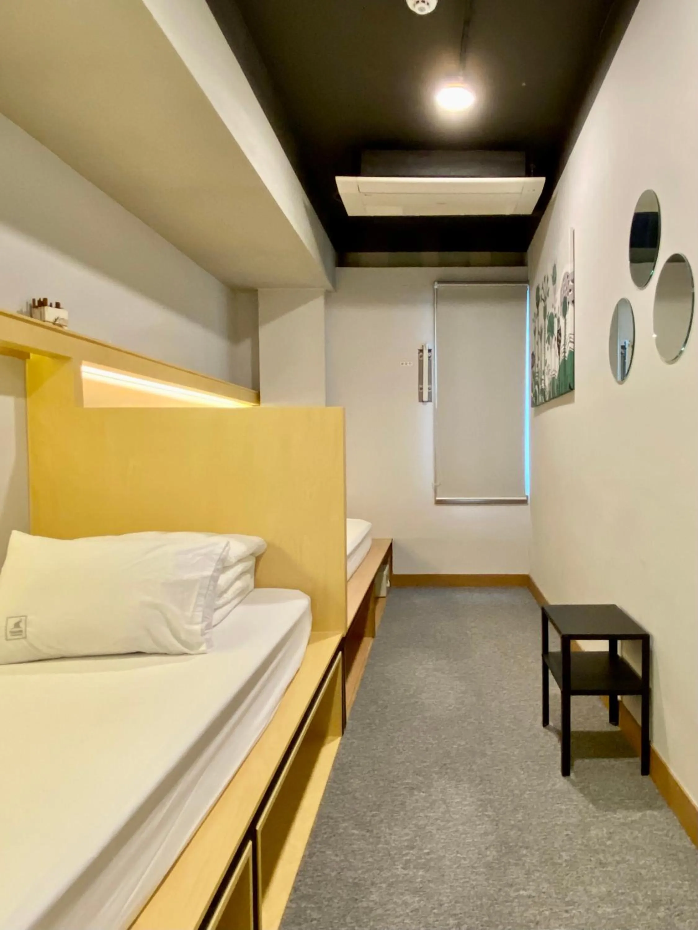 Bed in Elephant Hostel Nampo