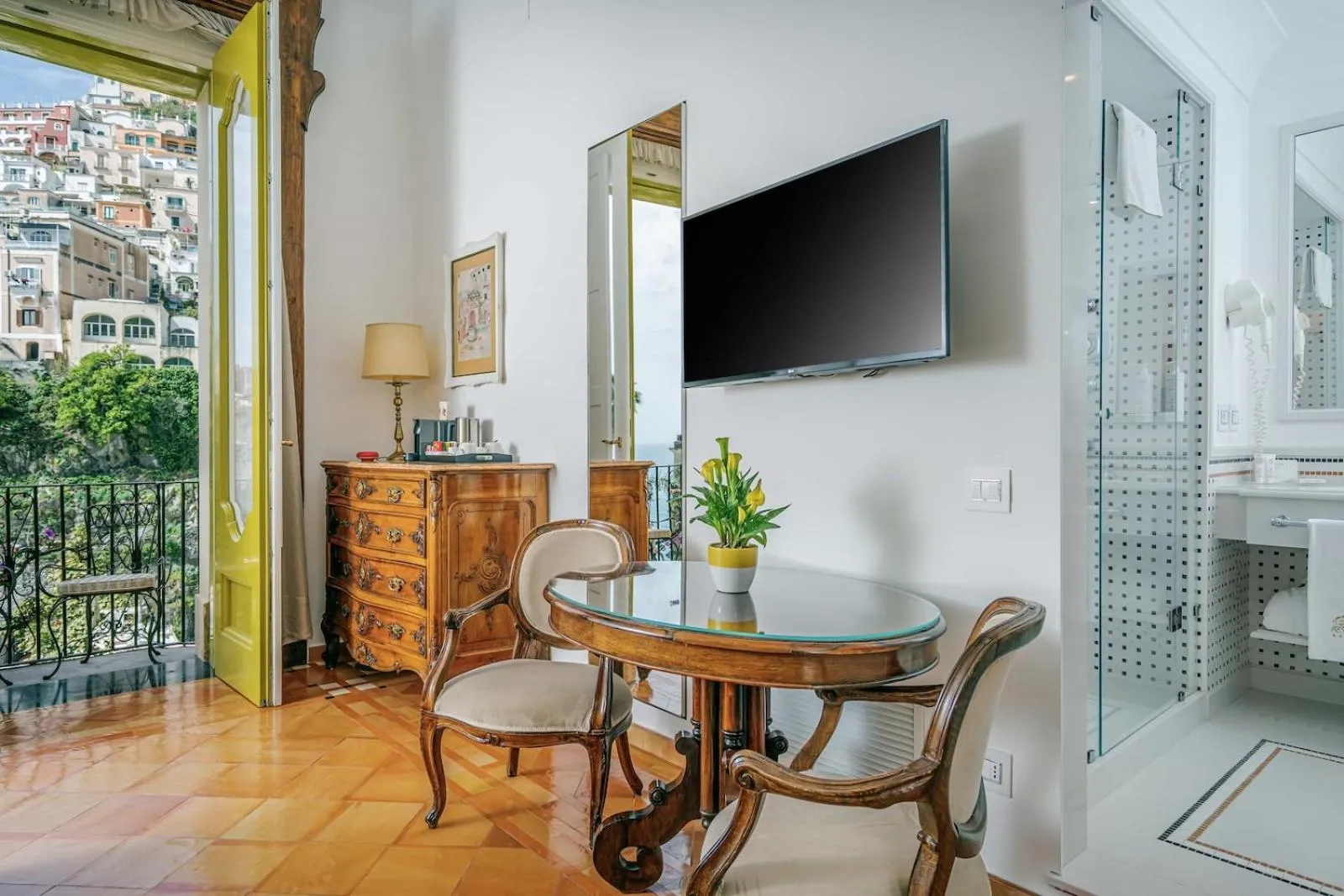 Bathroom in Hotel Palazzo Murat