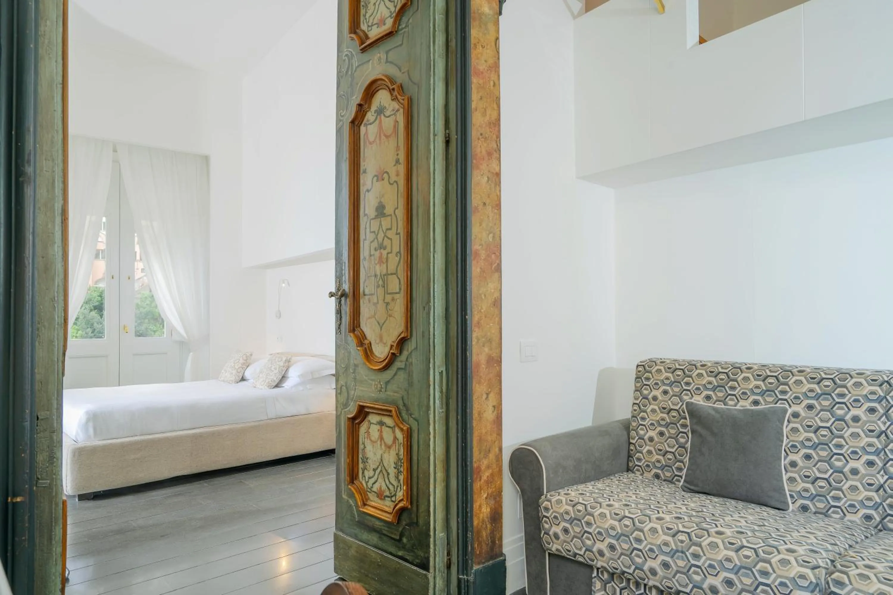 Photo of the whole room, Bed in Hotel Palazzo Murat