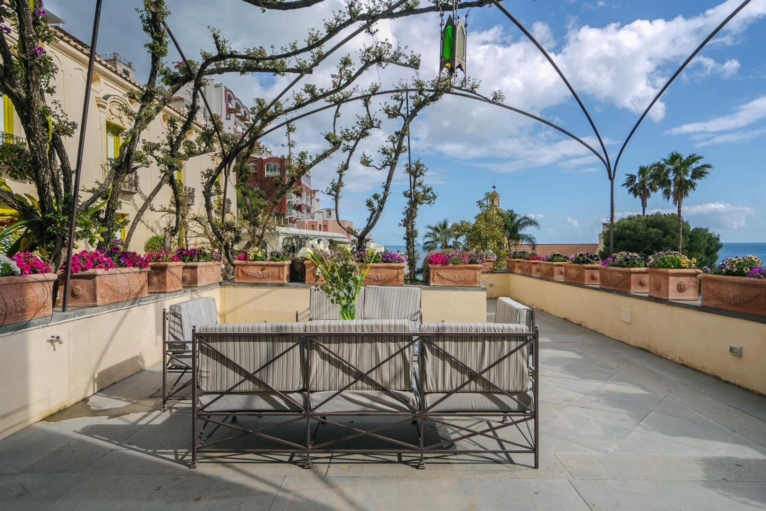 Patio in Hotel Palazzo Murat