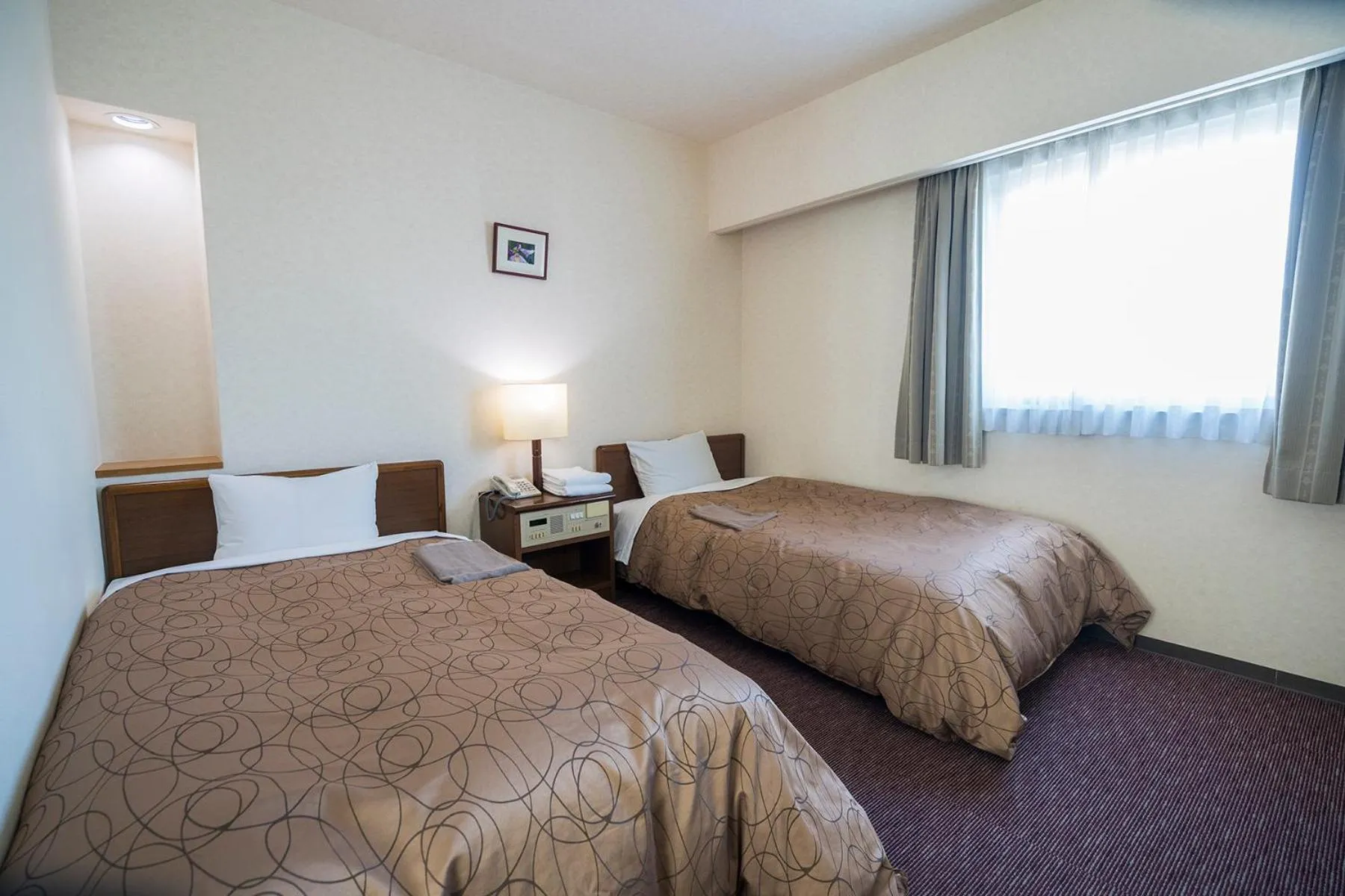 Bed in 南福岡グリーンホテル-Minami Fukuoka Green Hotel