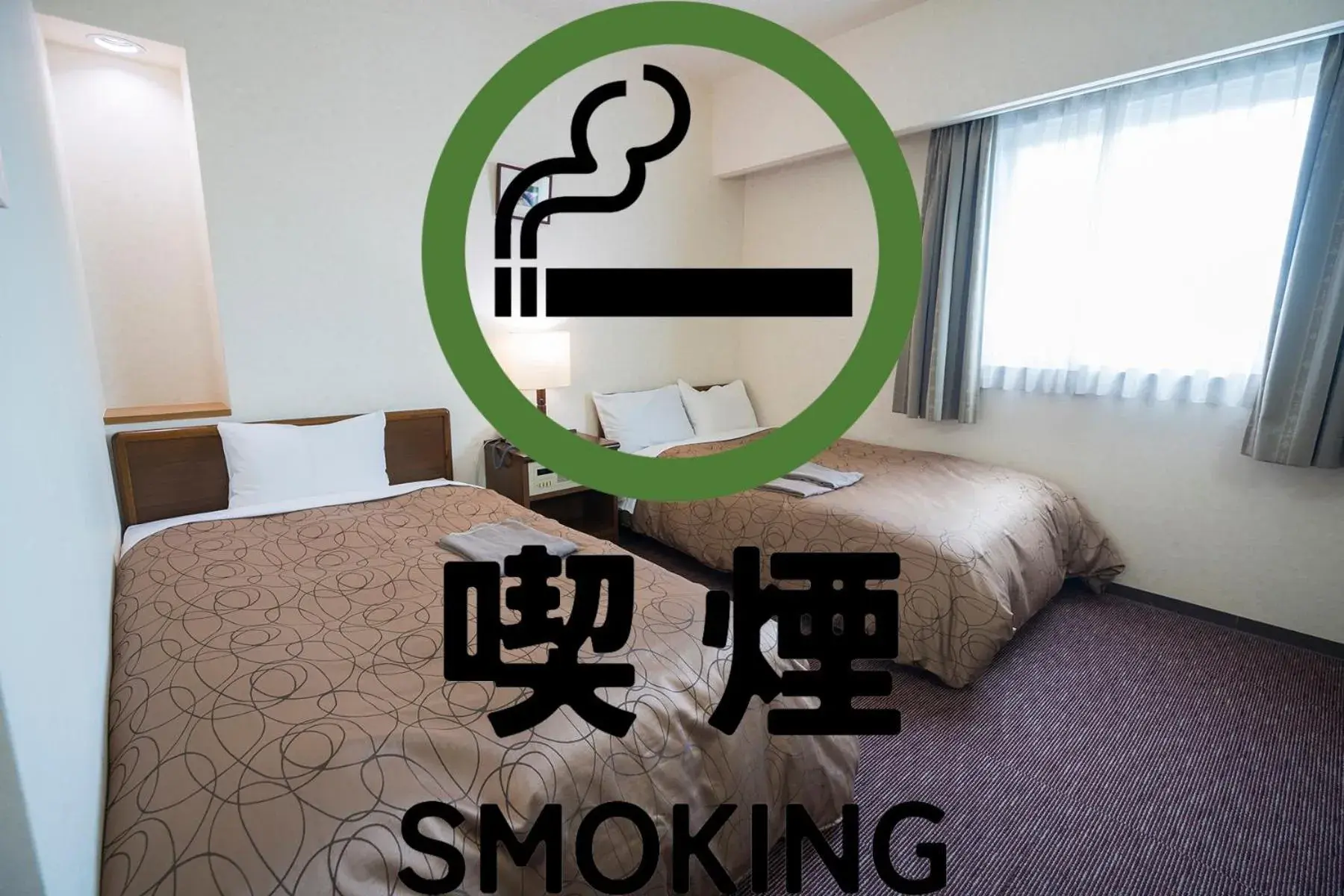 Twin Room - single occupancy - Smoking in 南福岡グリーンホテル-Minami Fukuoka Green Hotel Twin Room - single occupancy - Smoking in 南福岡グリーンホテル-Minami Fukuoka Green Hotel
