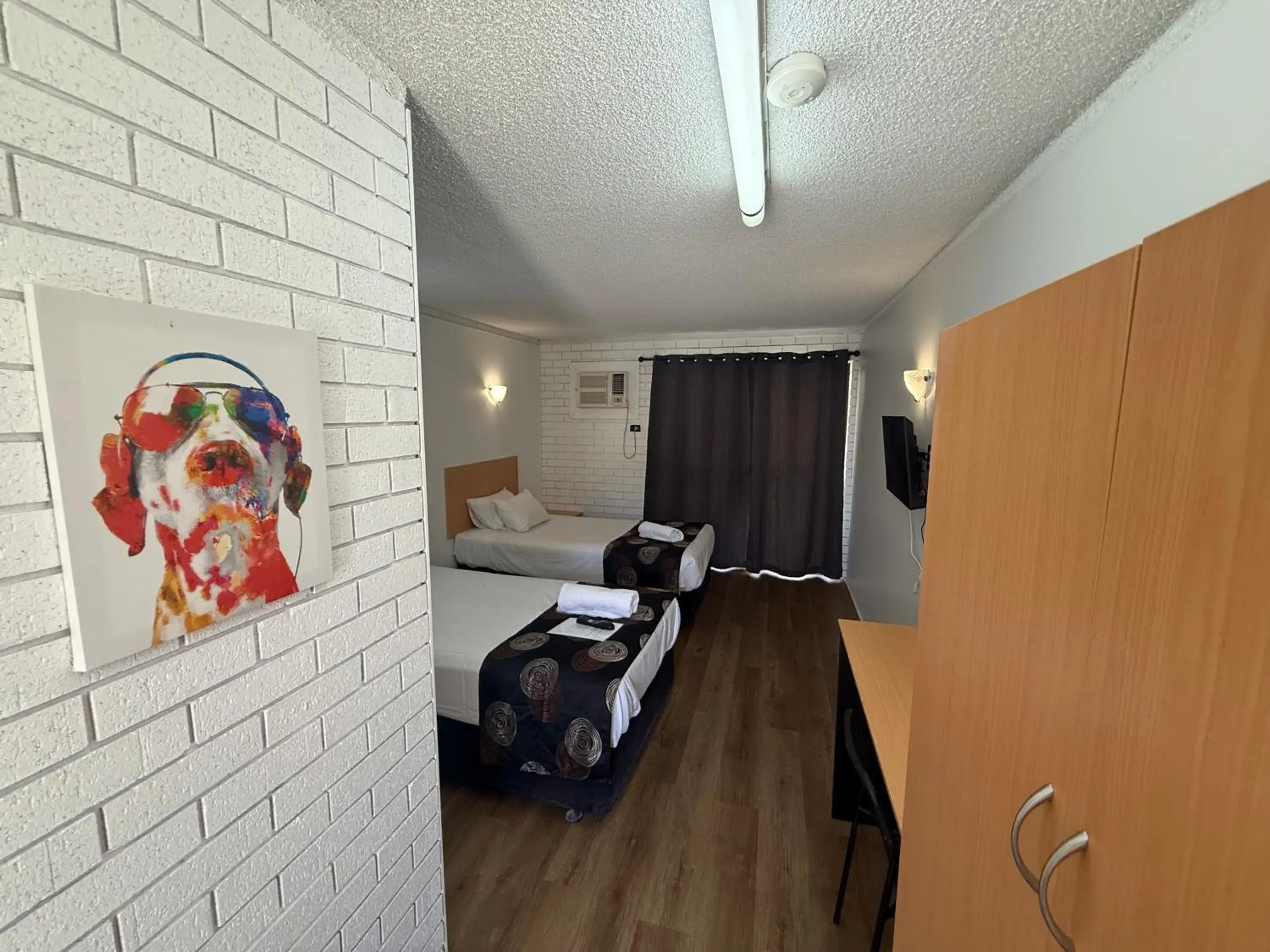 Bed in Budget Motel Bed in Budget Motel