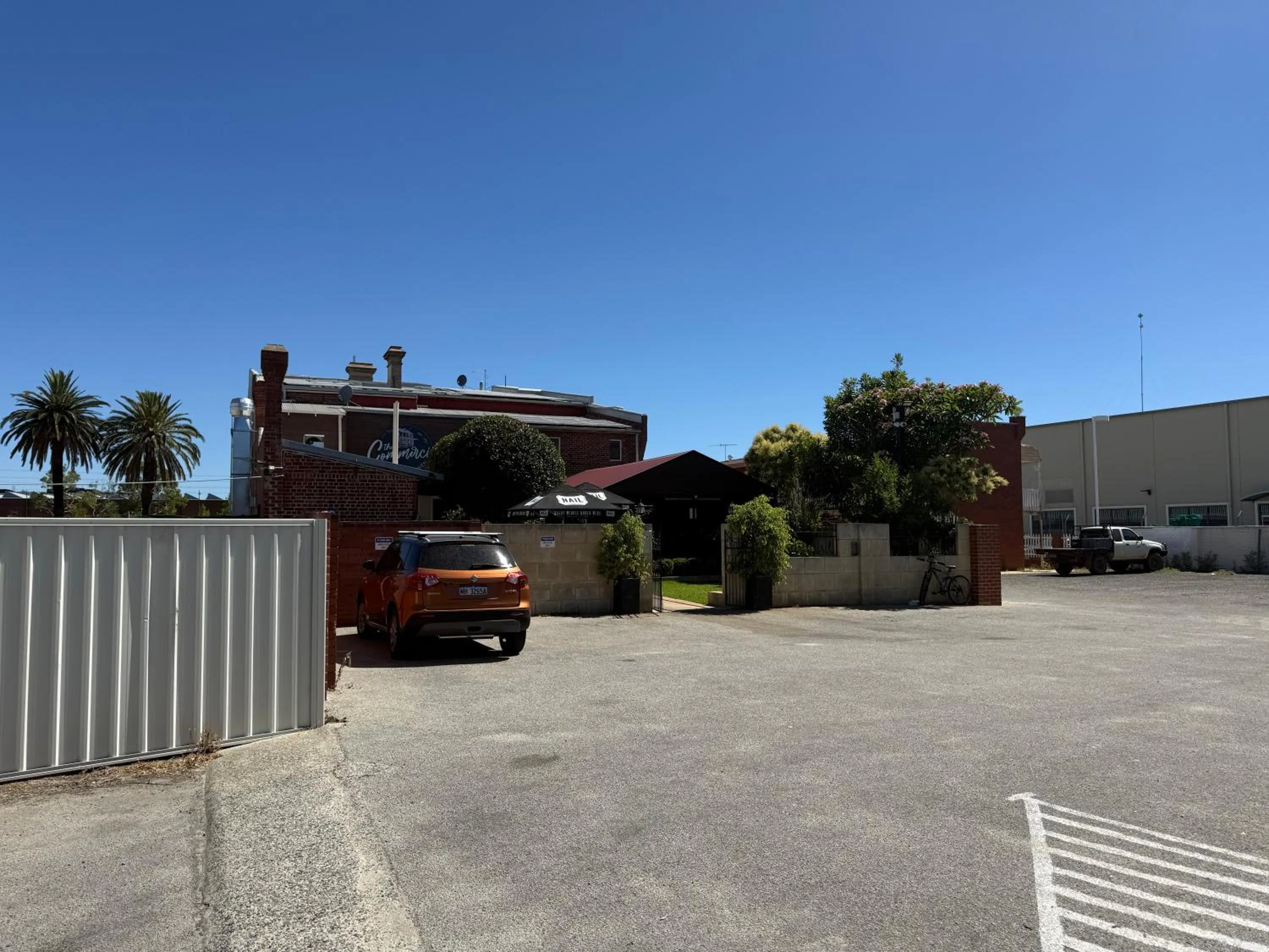 Property building in Budget Motel