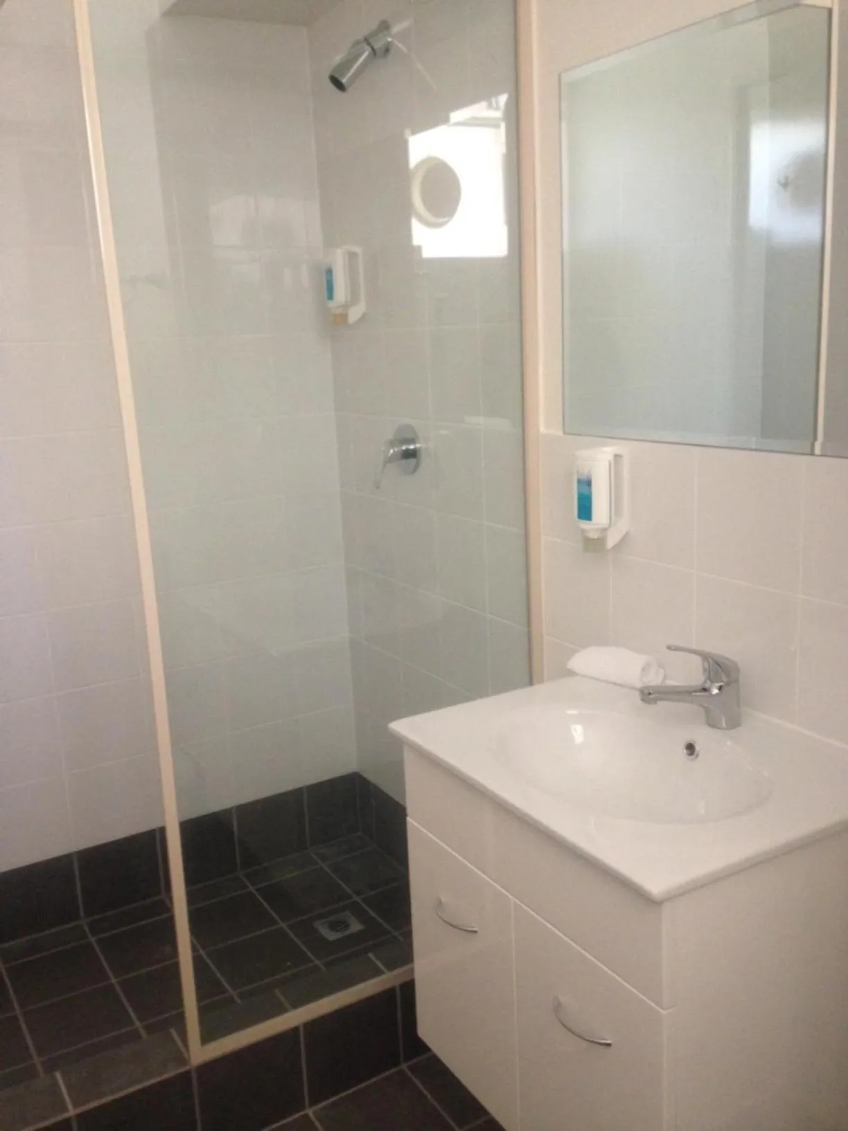 Bathroom in Budget Motel