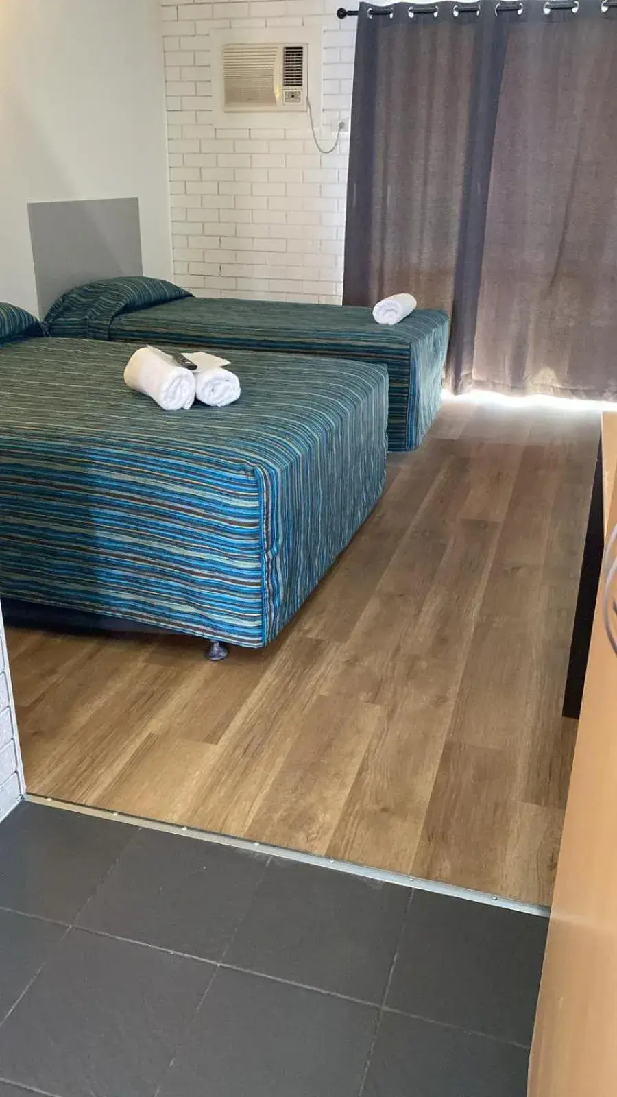 Bed in Budget Motel Bed in Budget Motel