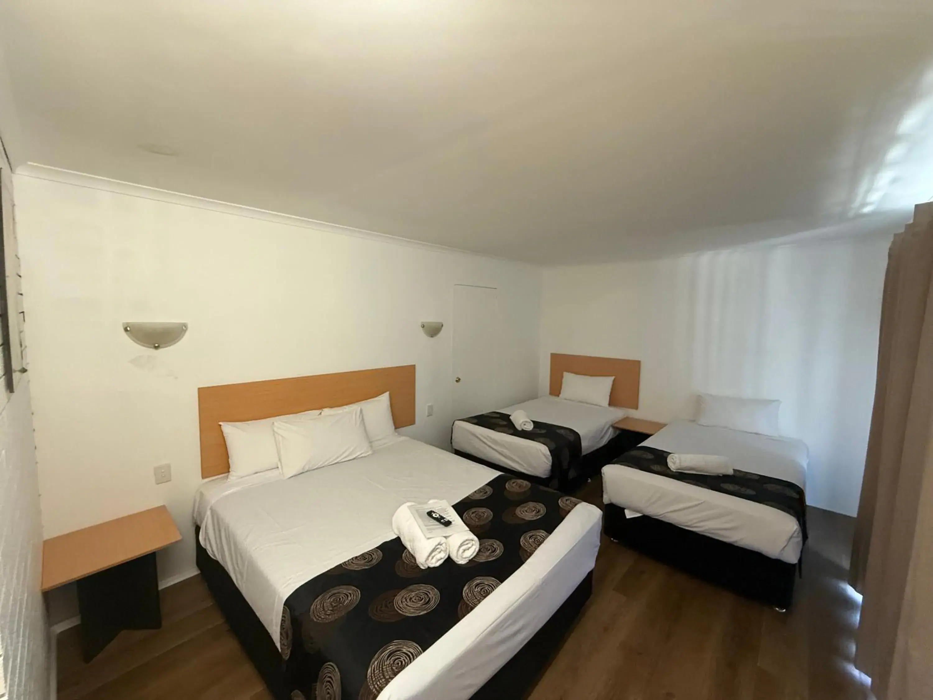 Bed in Budget Motel Bed in Budget Motel