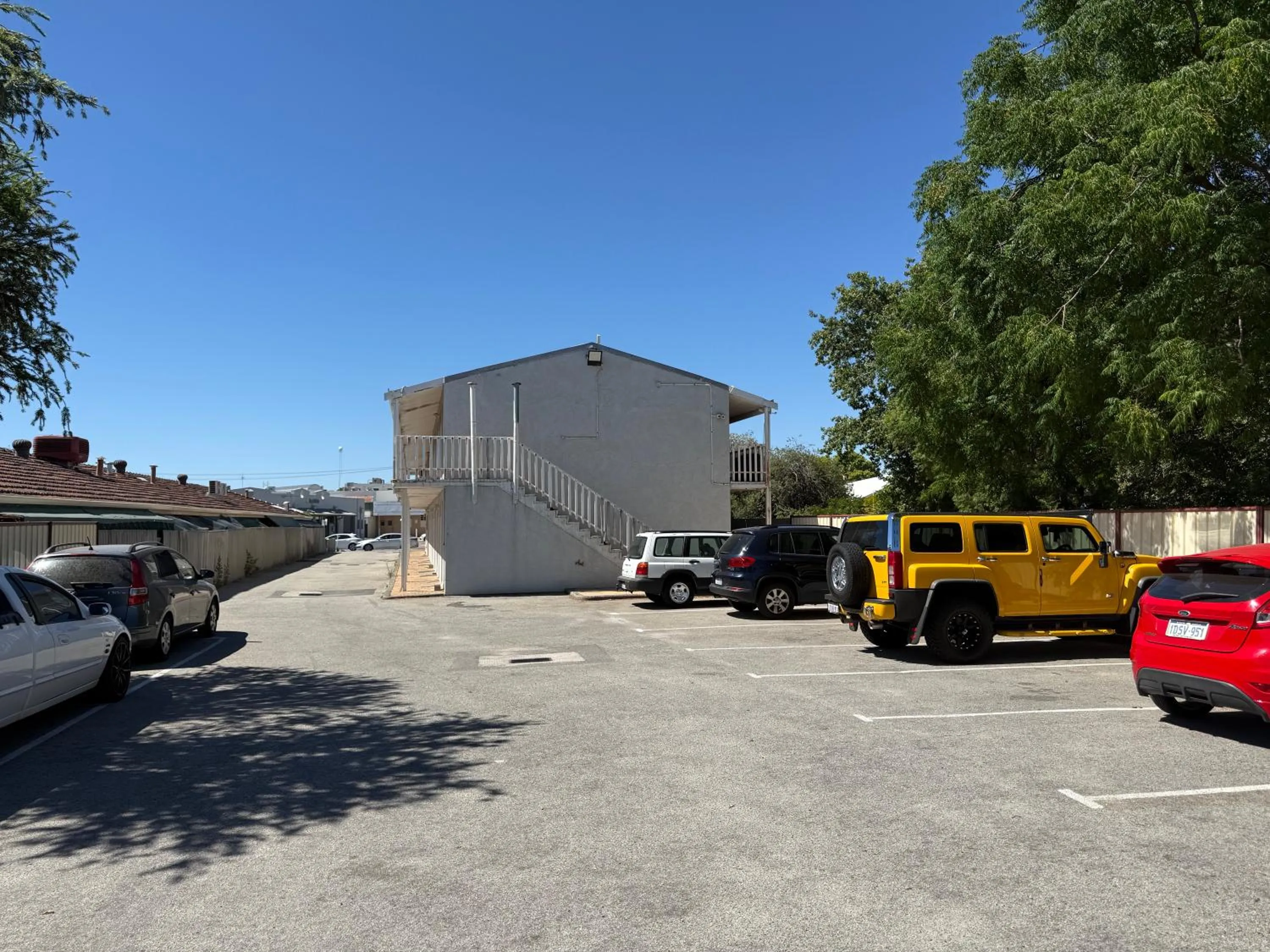 Property building in Budget Motel