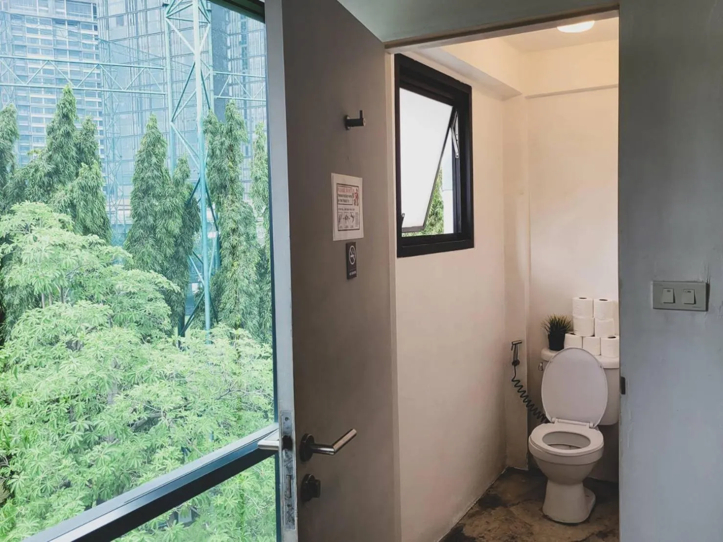 Toilet in HOLY SHEET Hostel