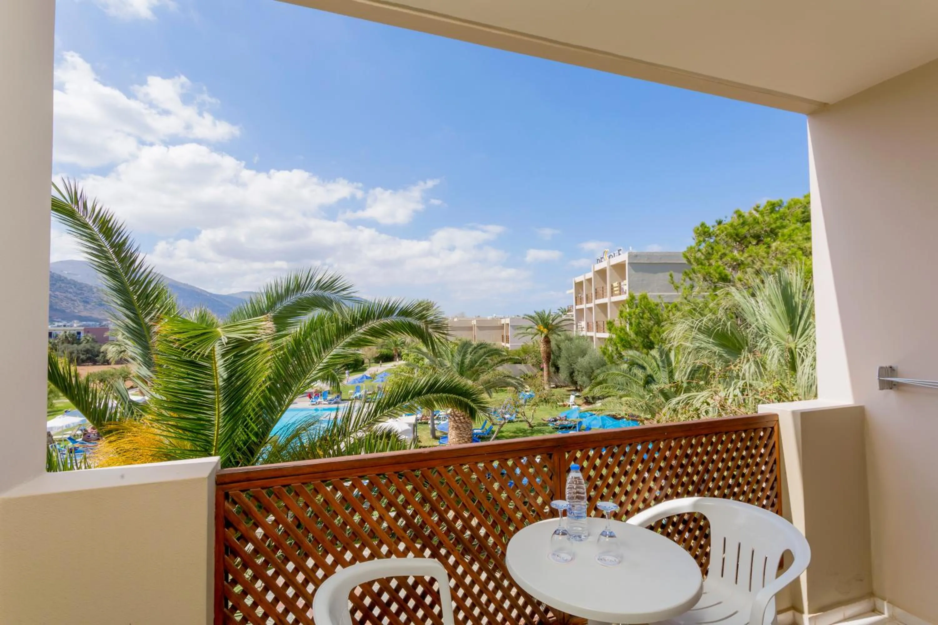 Garden view in Dessole Malia Beach - All Inclusive