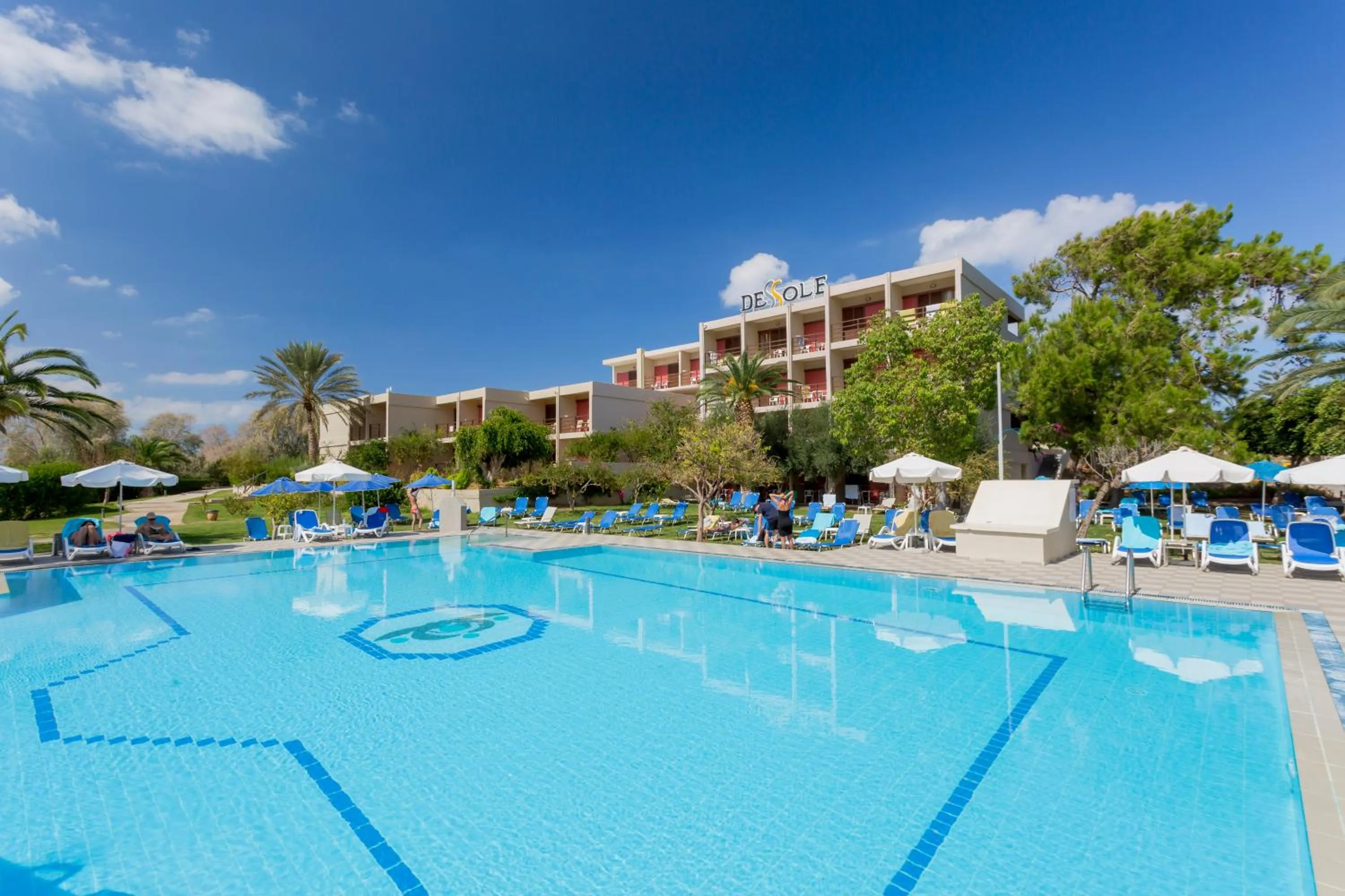 Swimming pool in Dessole Malia Beach - All Inclusive