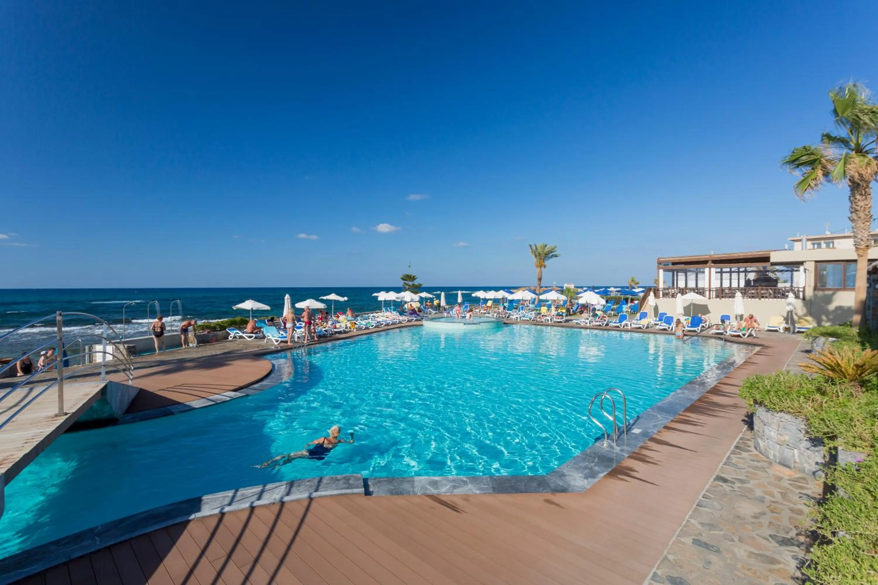 Swimming pool in Dessole Malia Beach - All Inclusive