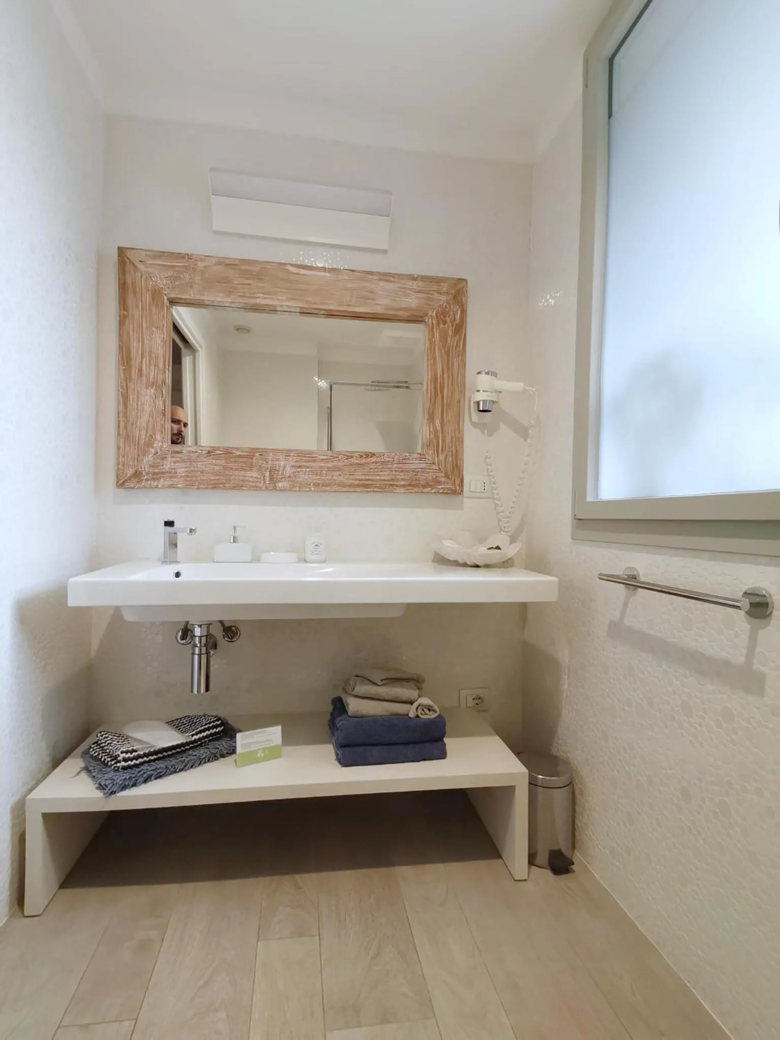 Bathroom in Hotel Madalù