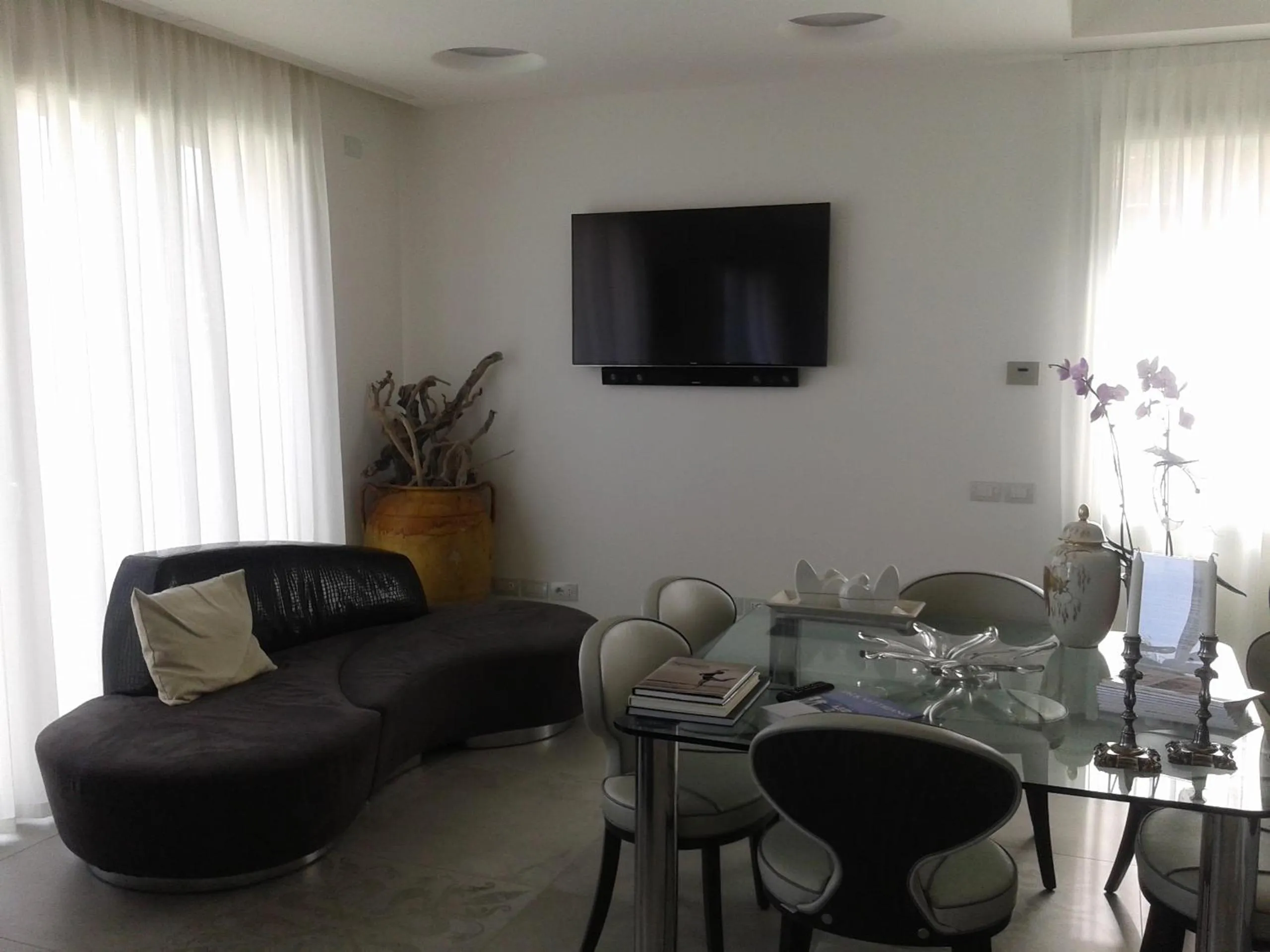 Seating area in Hotel Madalù