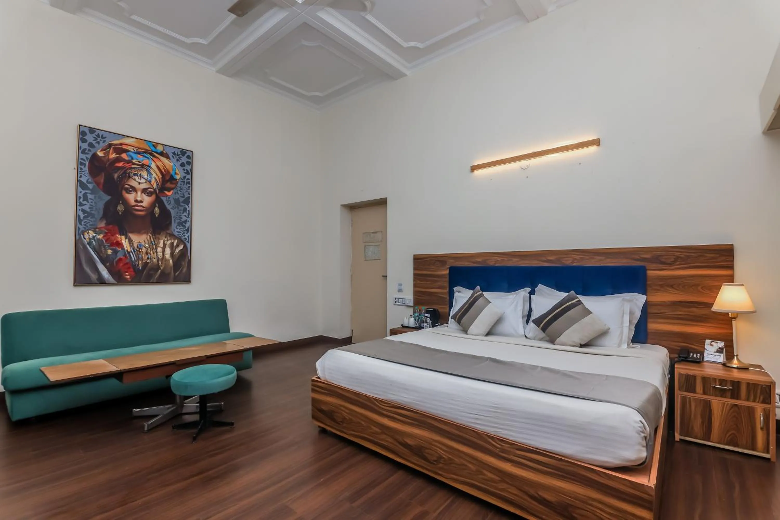 Bed in asar CP Outer Circle by Orion Hotels