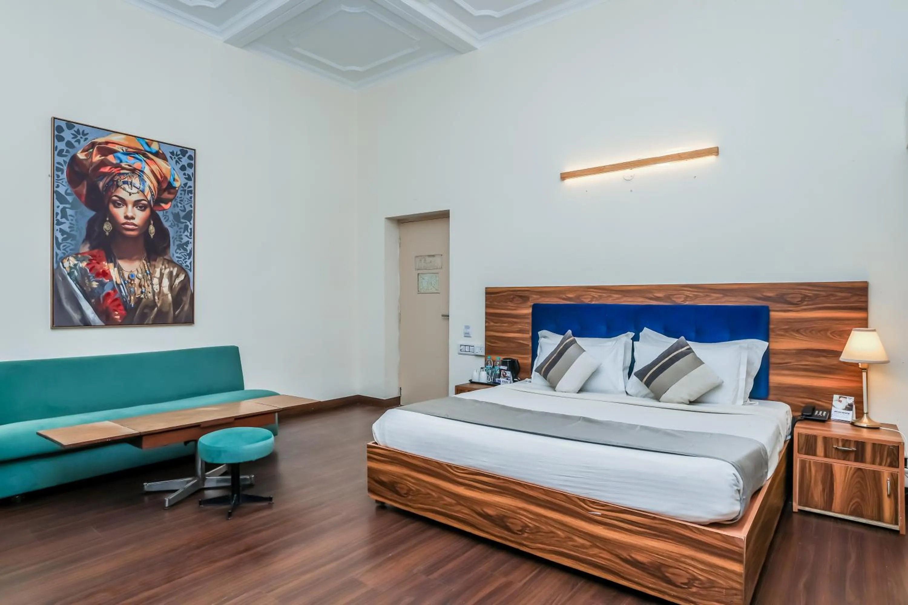 Bedroom in asar CP Outer Circle by Orion Hotels