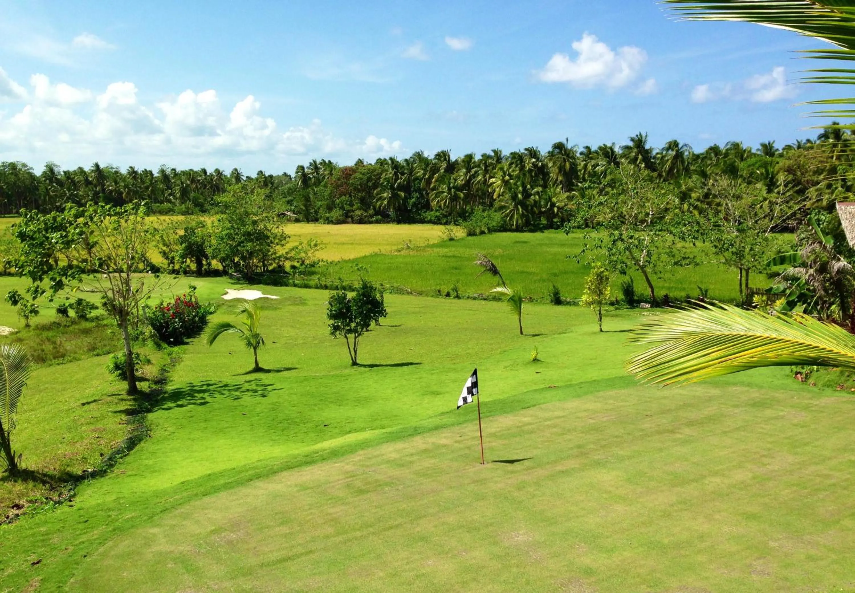 Minigolf in Villa Maya
