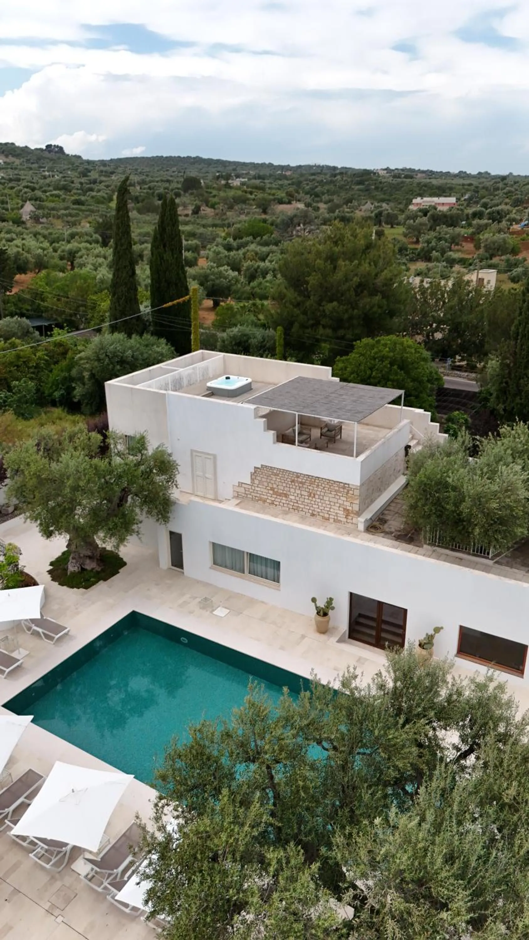 Property building in B&B Antico Ulivo