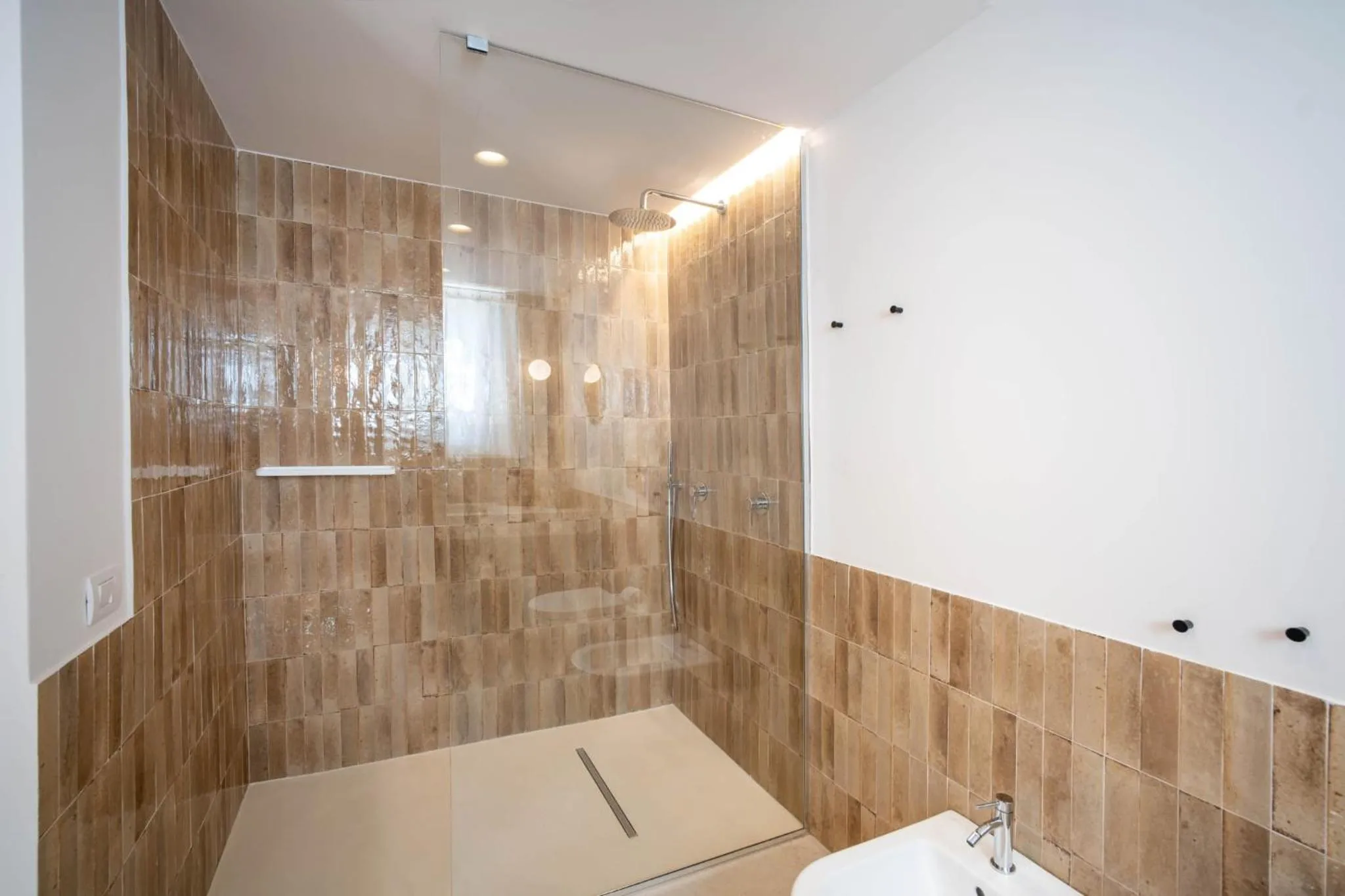 Shower in B&B Antico Ulivo