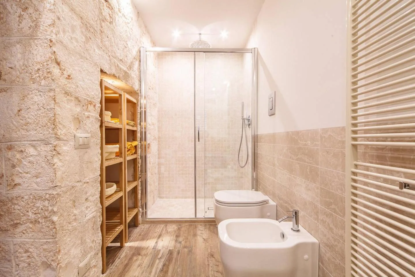 Shower in B&B Antico Ulivo