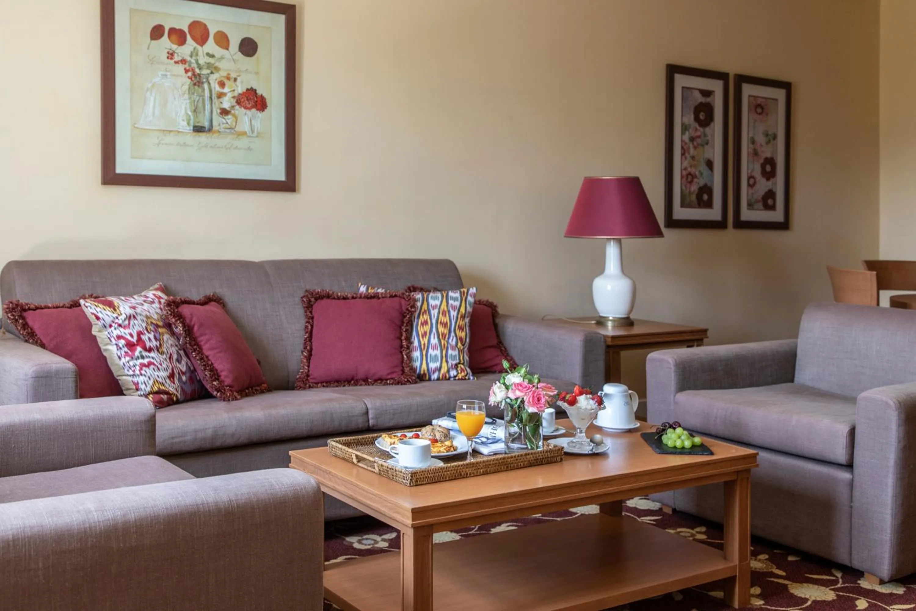 Living room in Amalia Hotel Nafplio