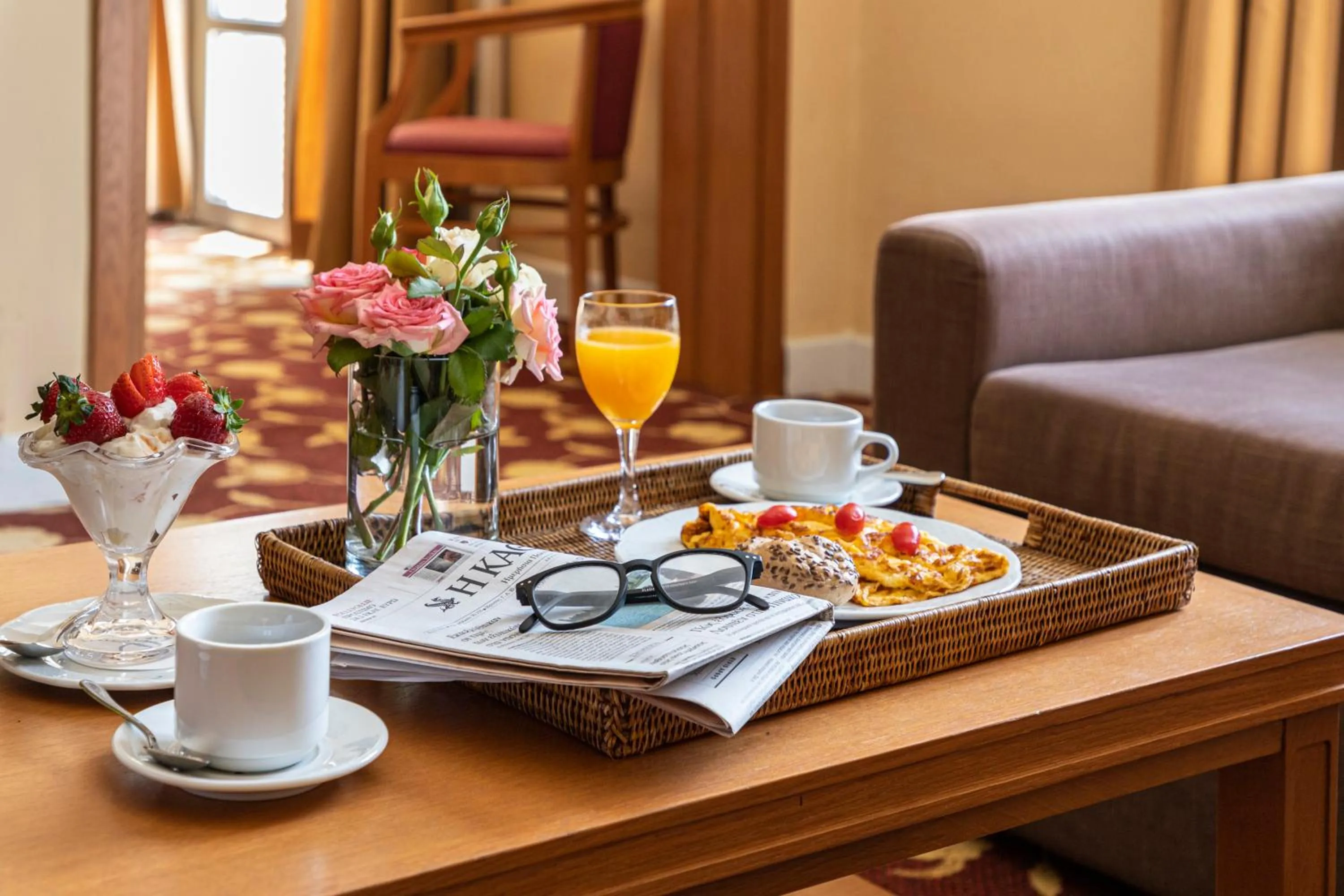 Living room in Amalia Hotel Nafplio
