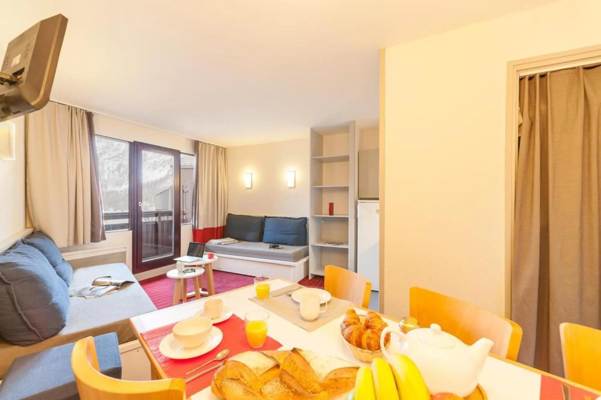 Communal lounge/ TV room in Résidence La Daille - Val-d'Isère