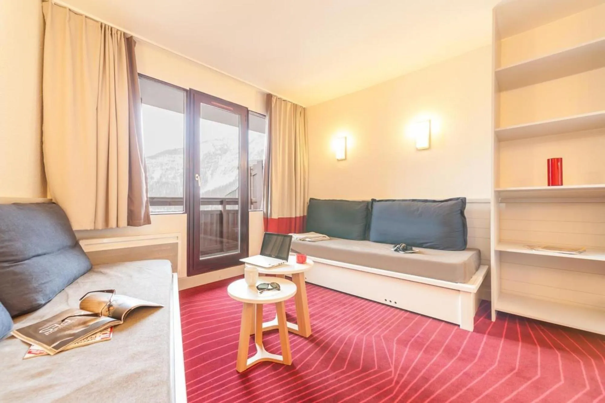 Living room in Résidence La Daille - Val-d'Isère