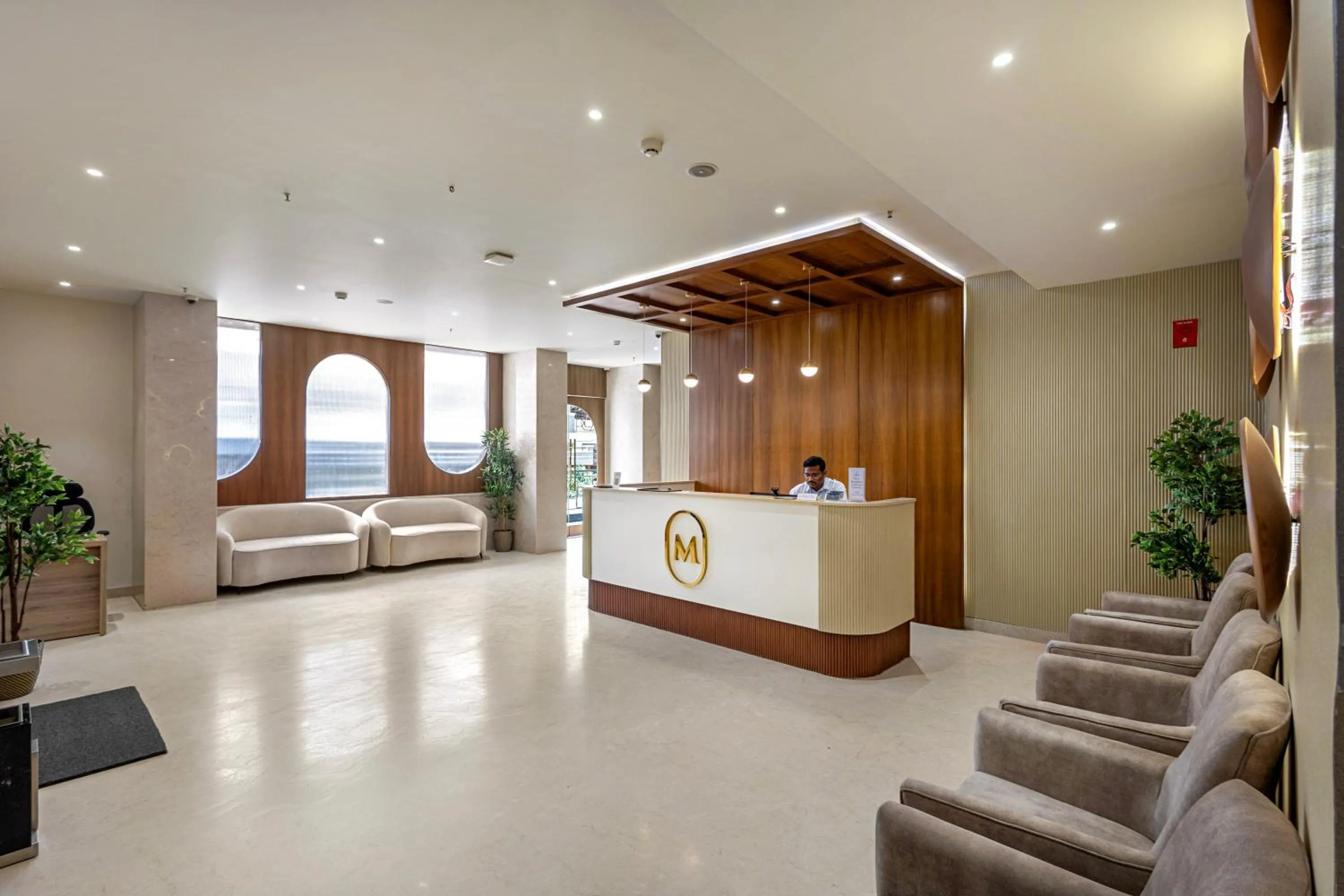 Lobby or reception in Monday Premium Madhapur