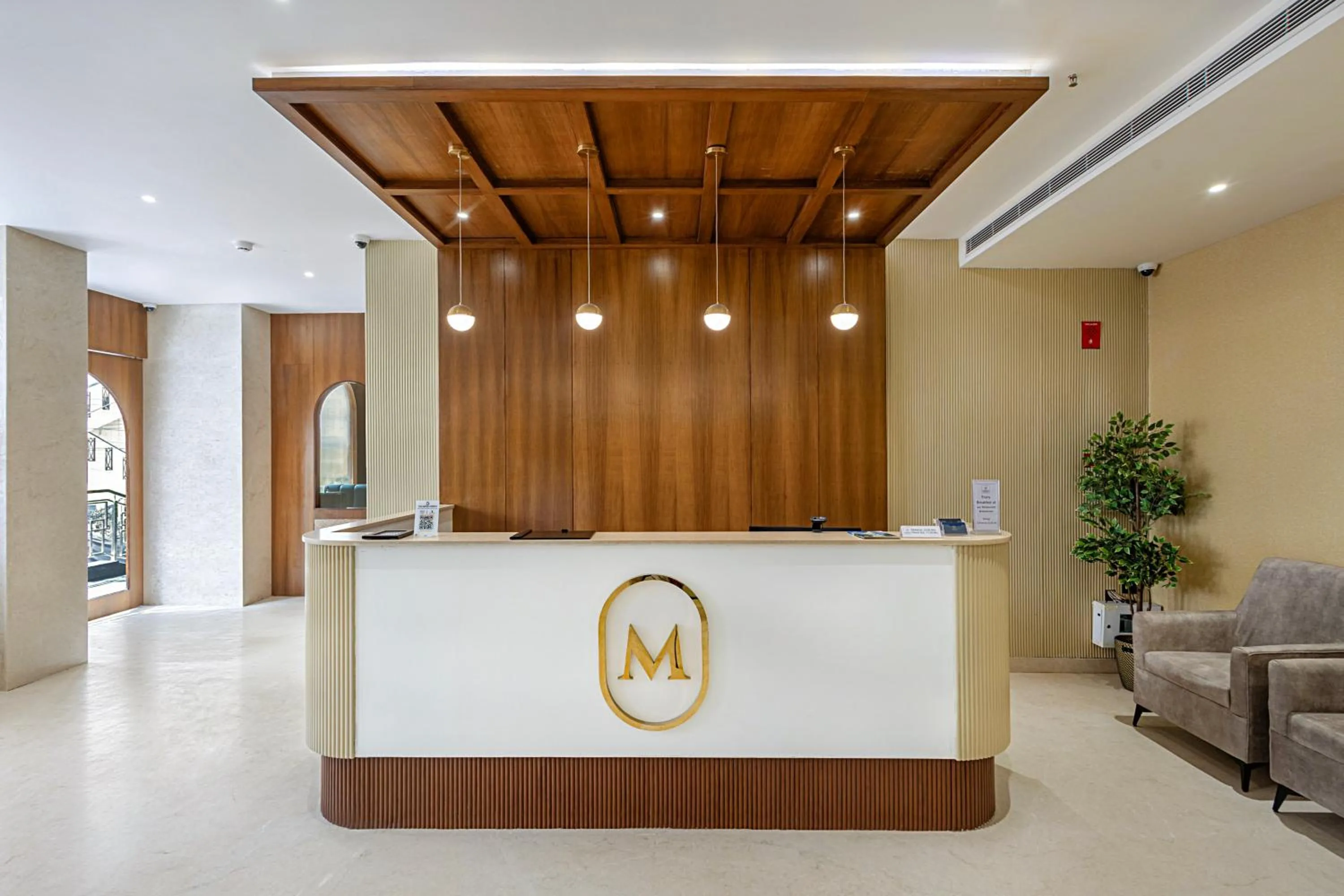 Lobby or reception in Monday Premium Madhapur