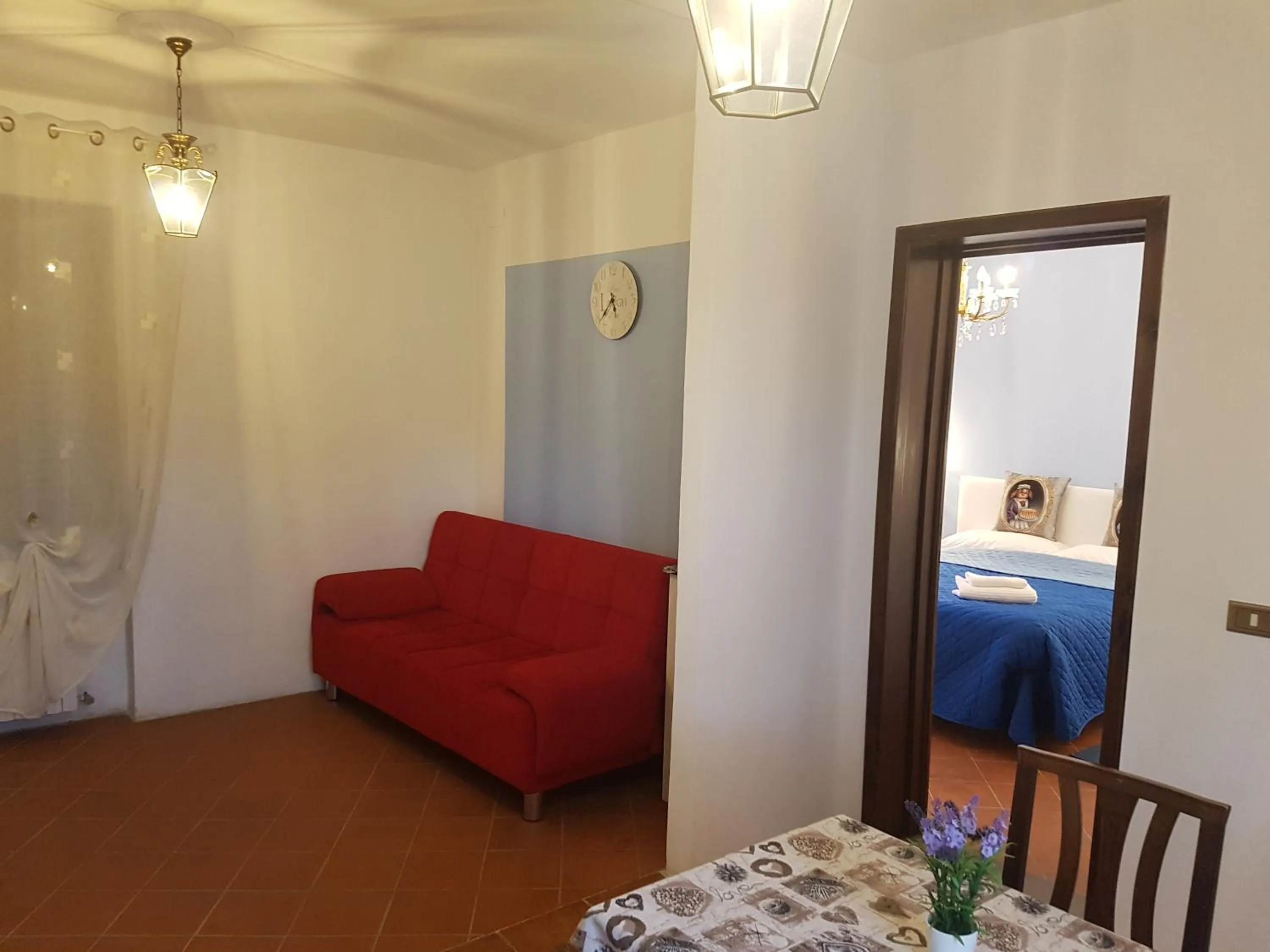 Living room, Bed in Il Villino