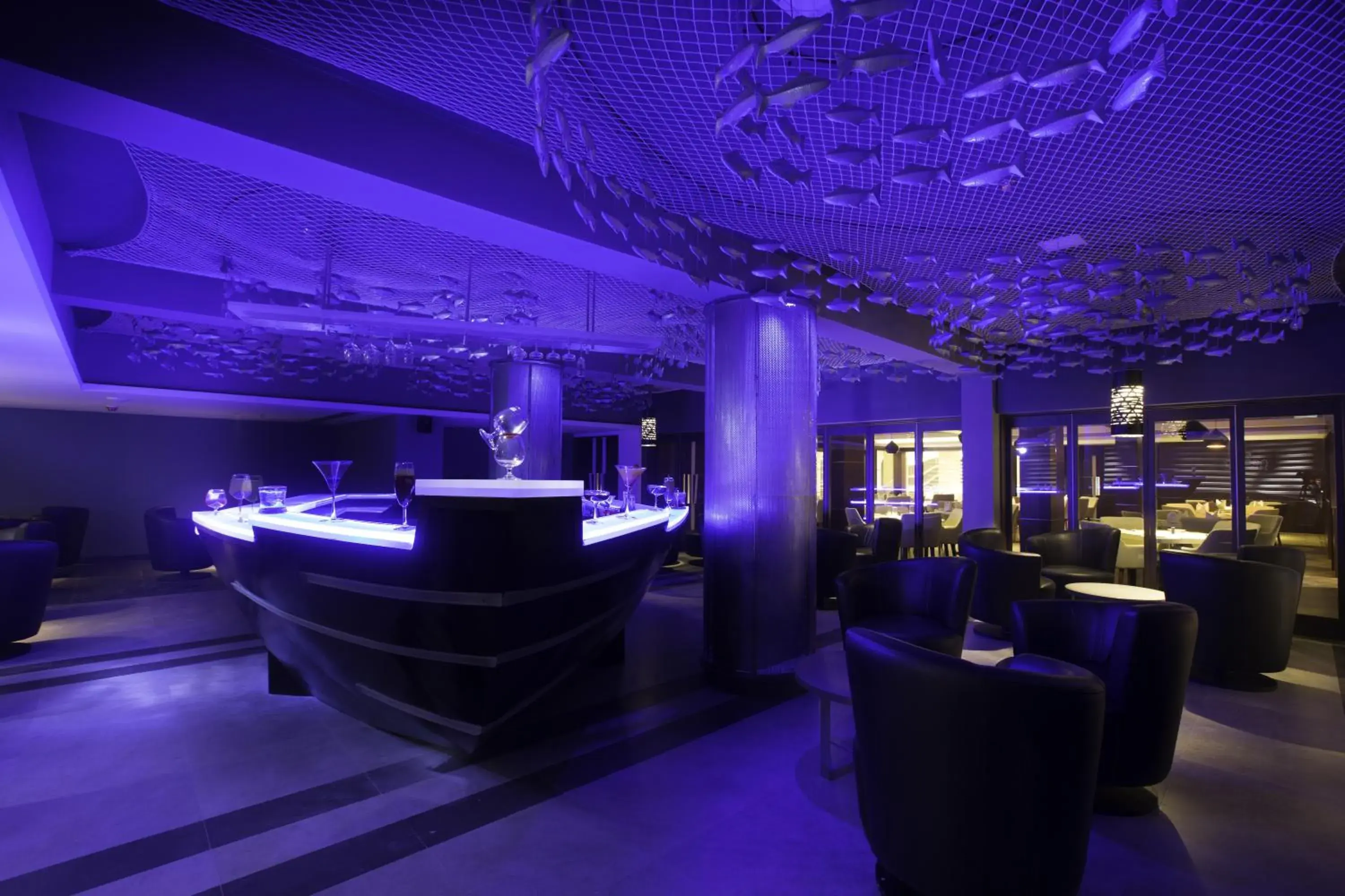 Lounge or bar in Grand Kakinada by GRT Hotels Lounge or bar in Grand Kakinada by GRT Hotels