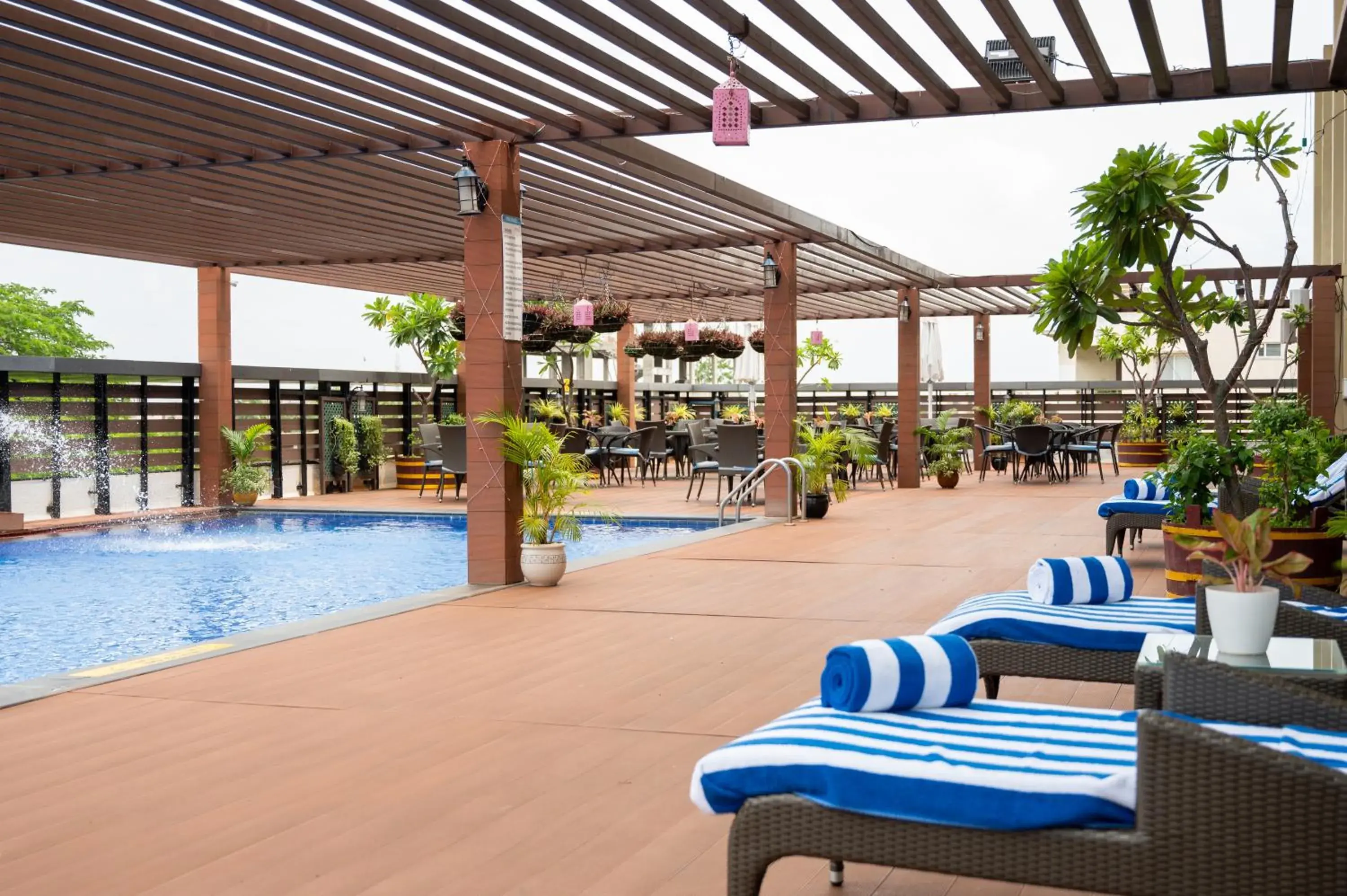 Swimming pool in Grand Kakinada by GRT Hotels Swimming pool in Grand Kakinada by GRT Hotels