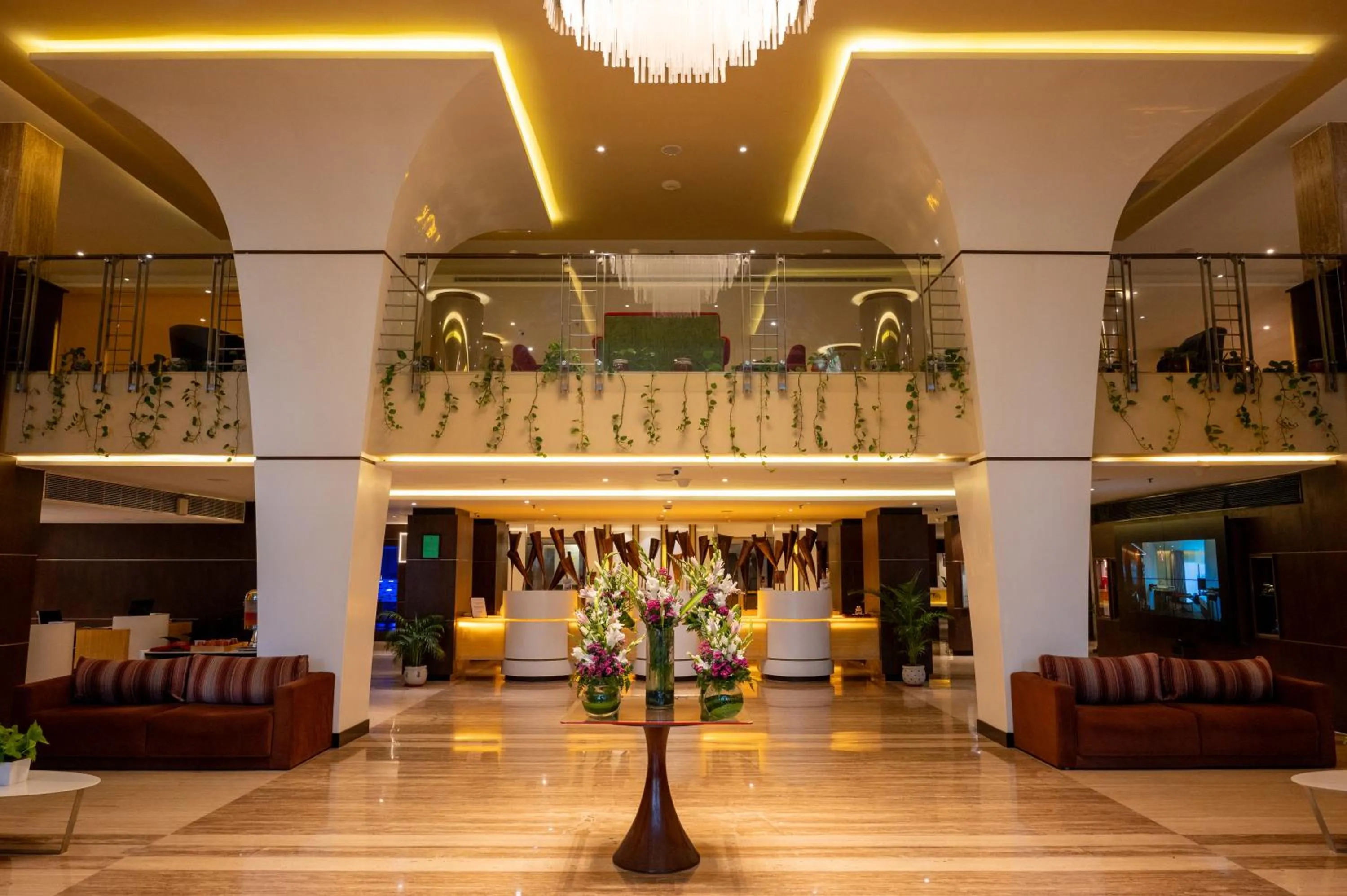 Lobby or reception in Grand Kakinada by GRT Hotels