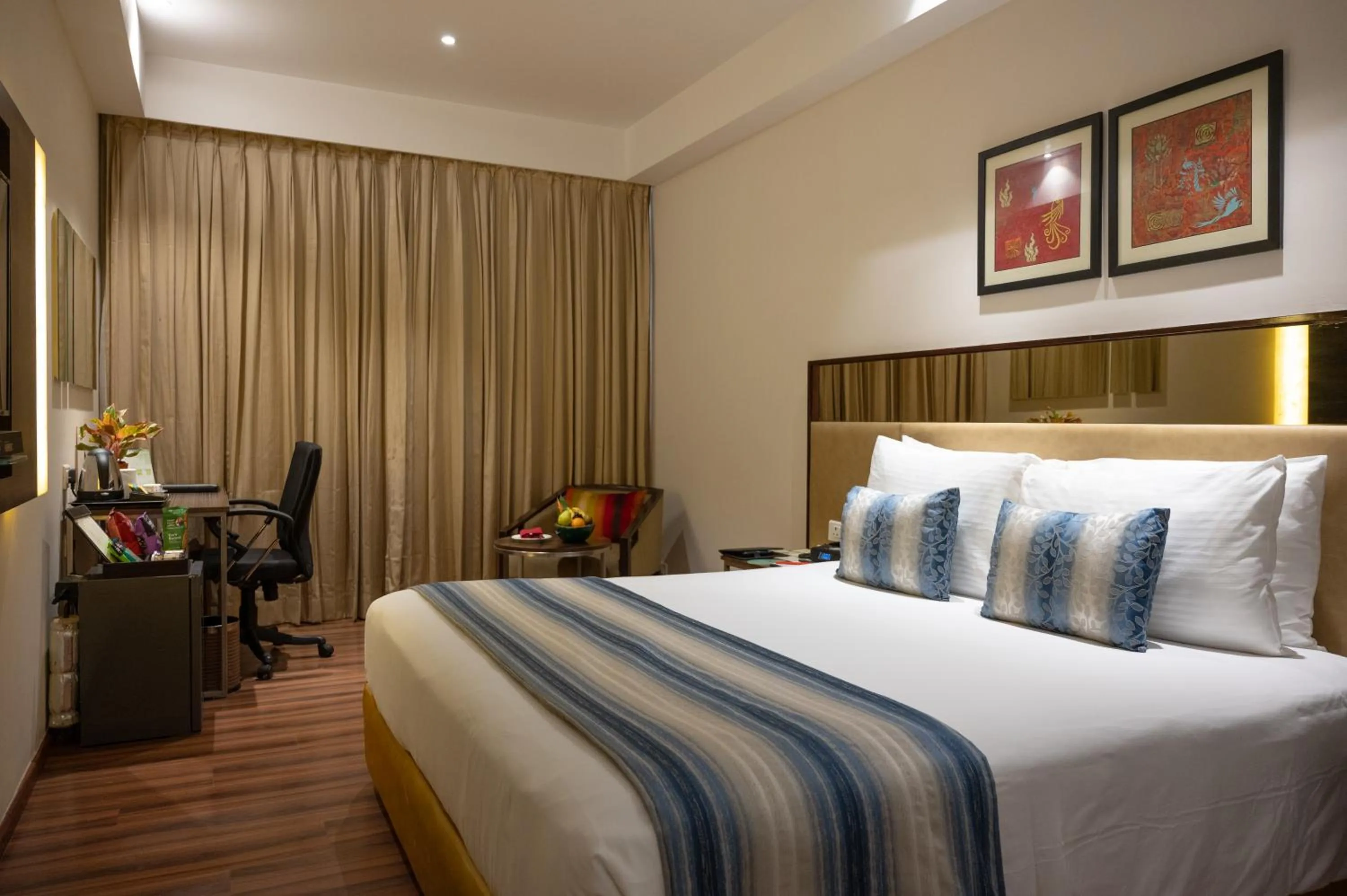 Bedroom, Bed in Grand Kakinada by GRT Hotels