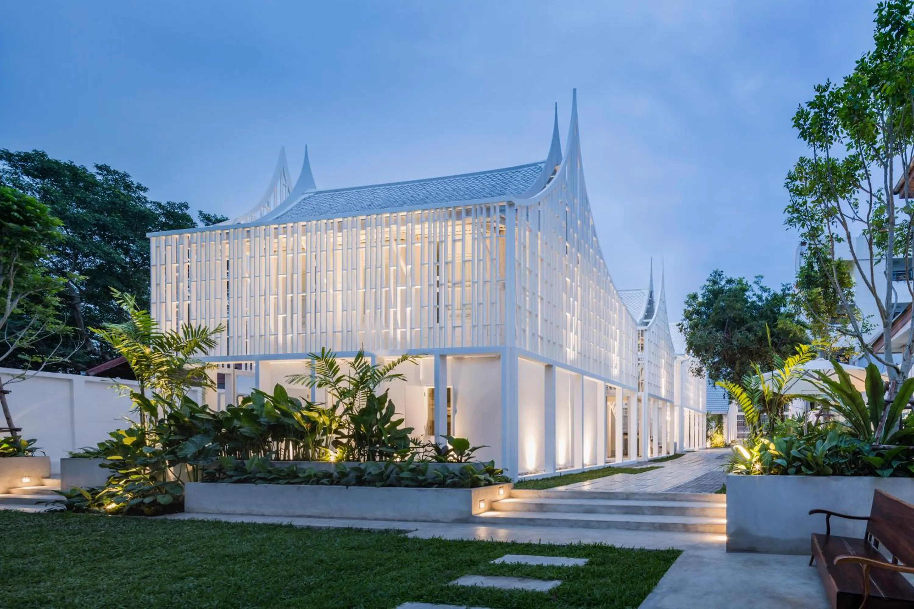 Property building in Busaba Ayutthaya Hotel