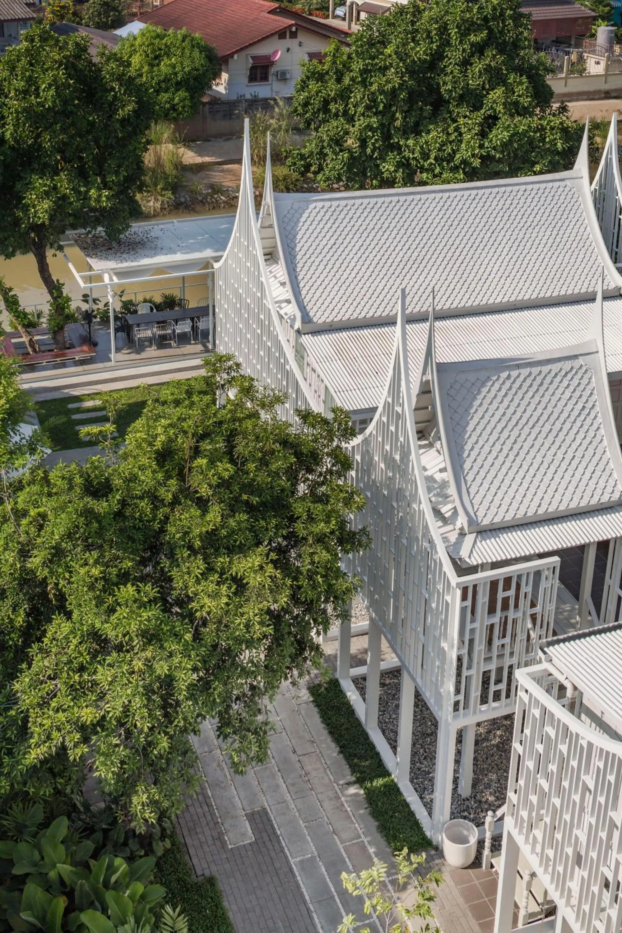 Property building in Busaba Ayutthaya Hotel