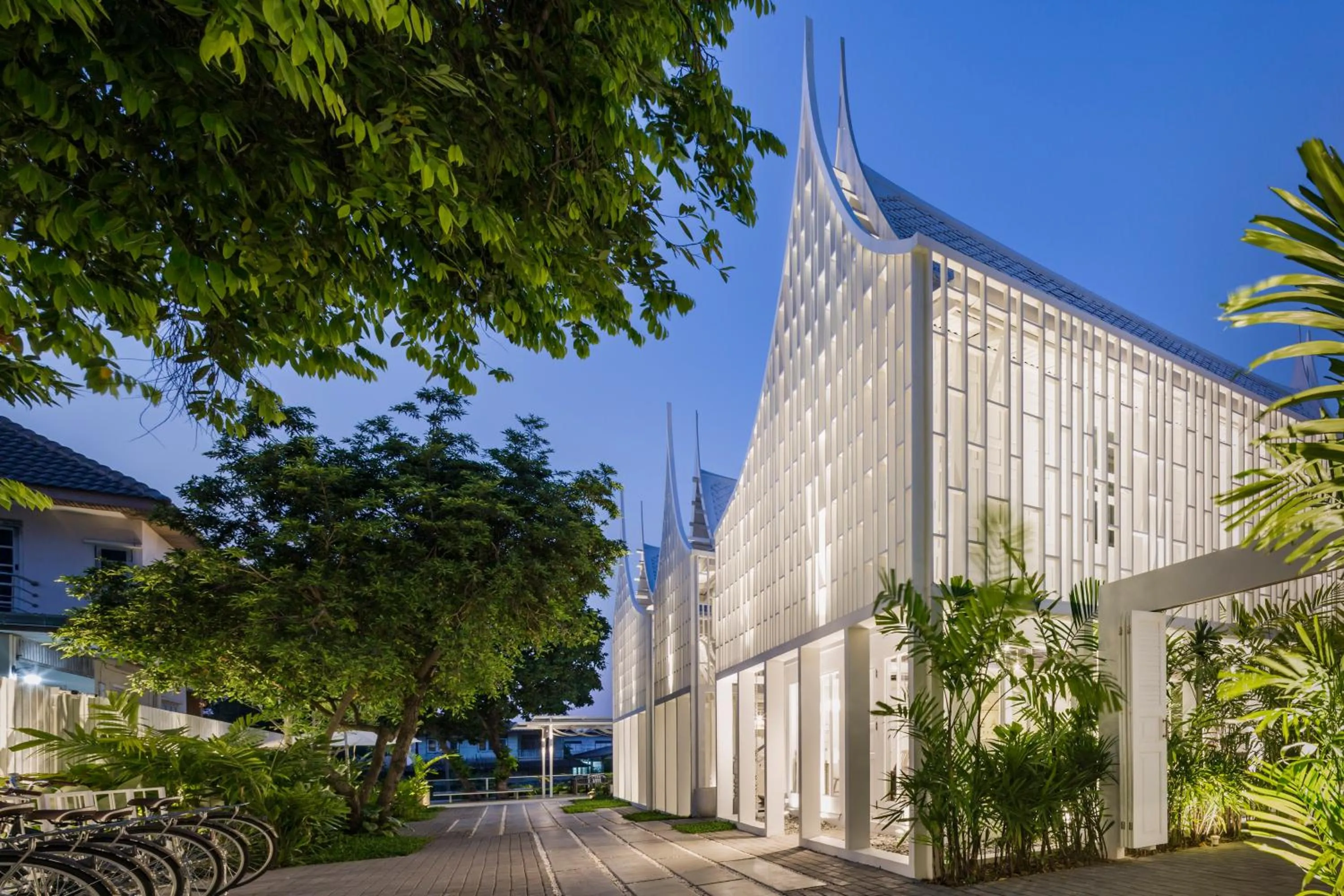 Property building in Busaba Ayutthaya Hotel