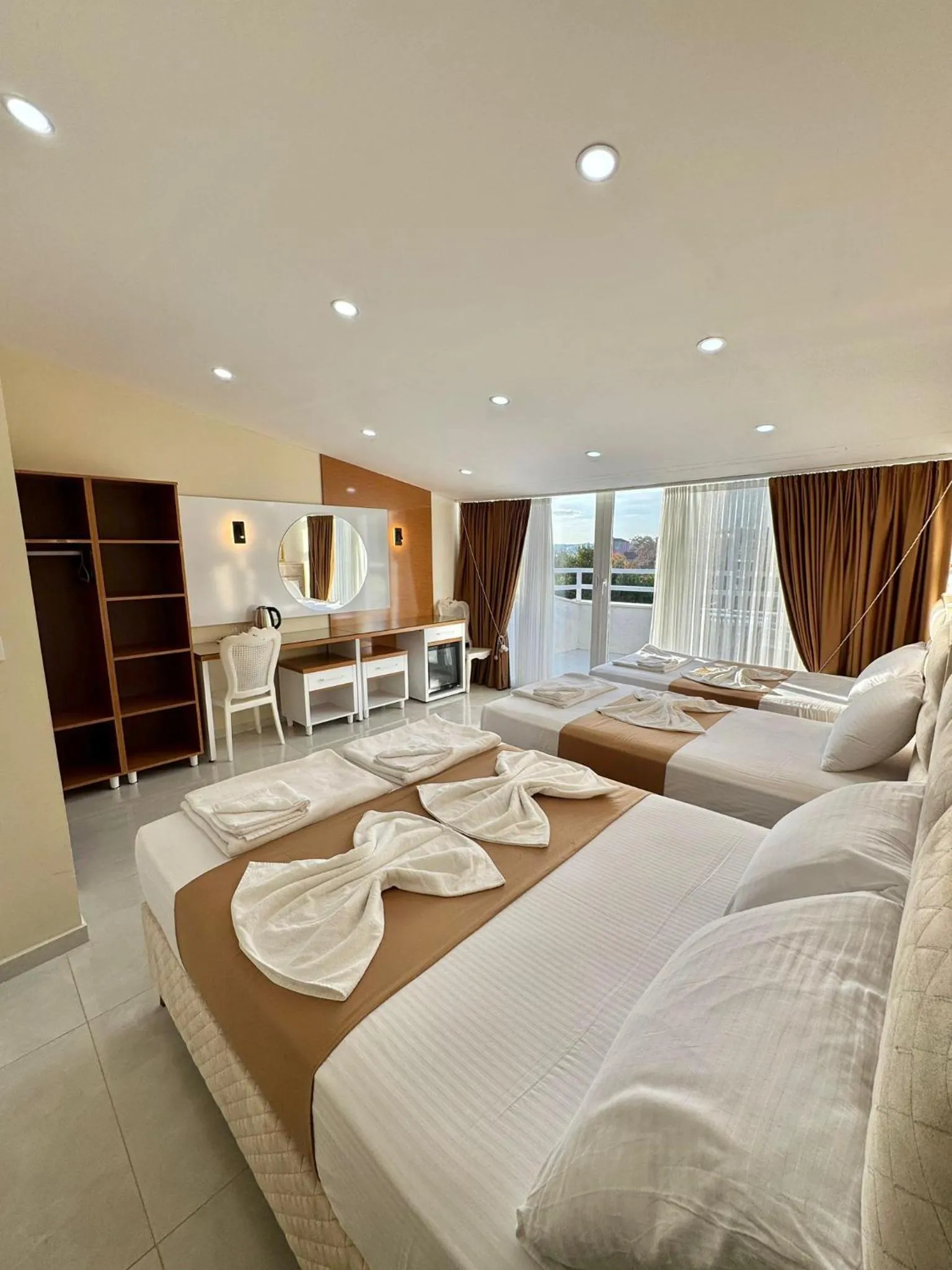 Bed in Hagia Sophia Palace Hotel