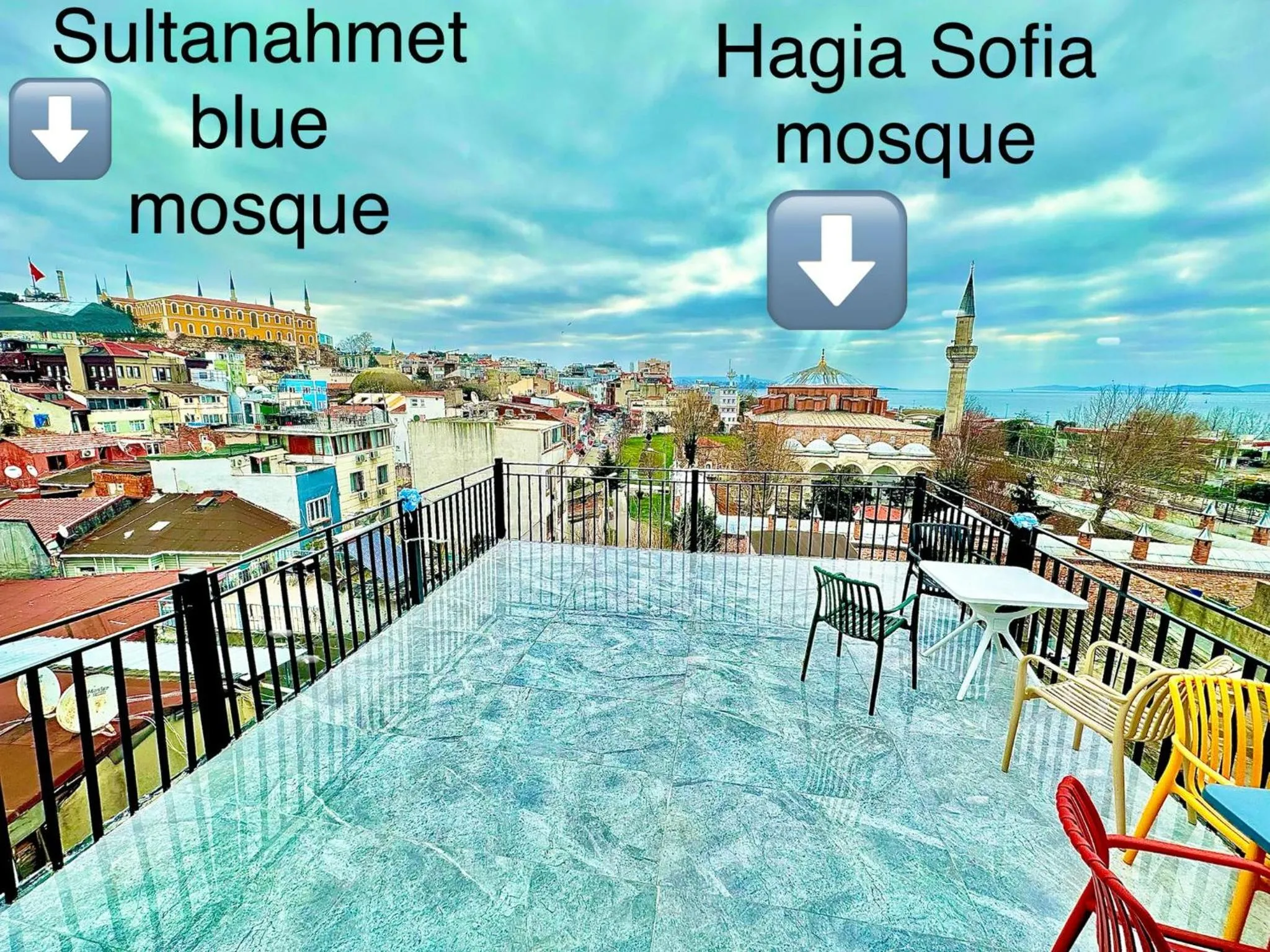 Property building in Hagia Sophia Palace Hotel