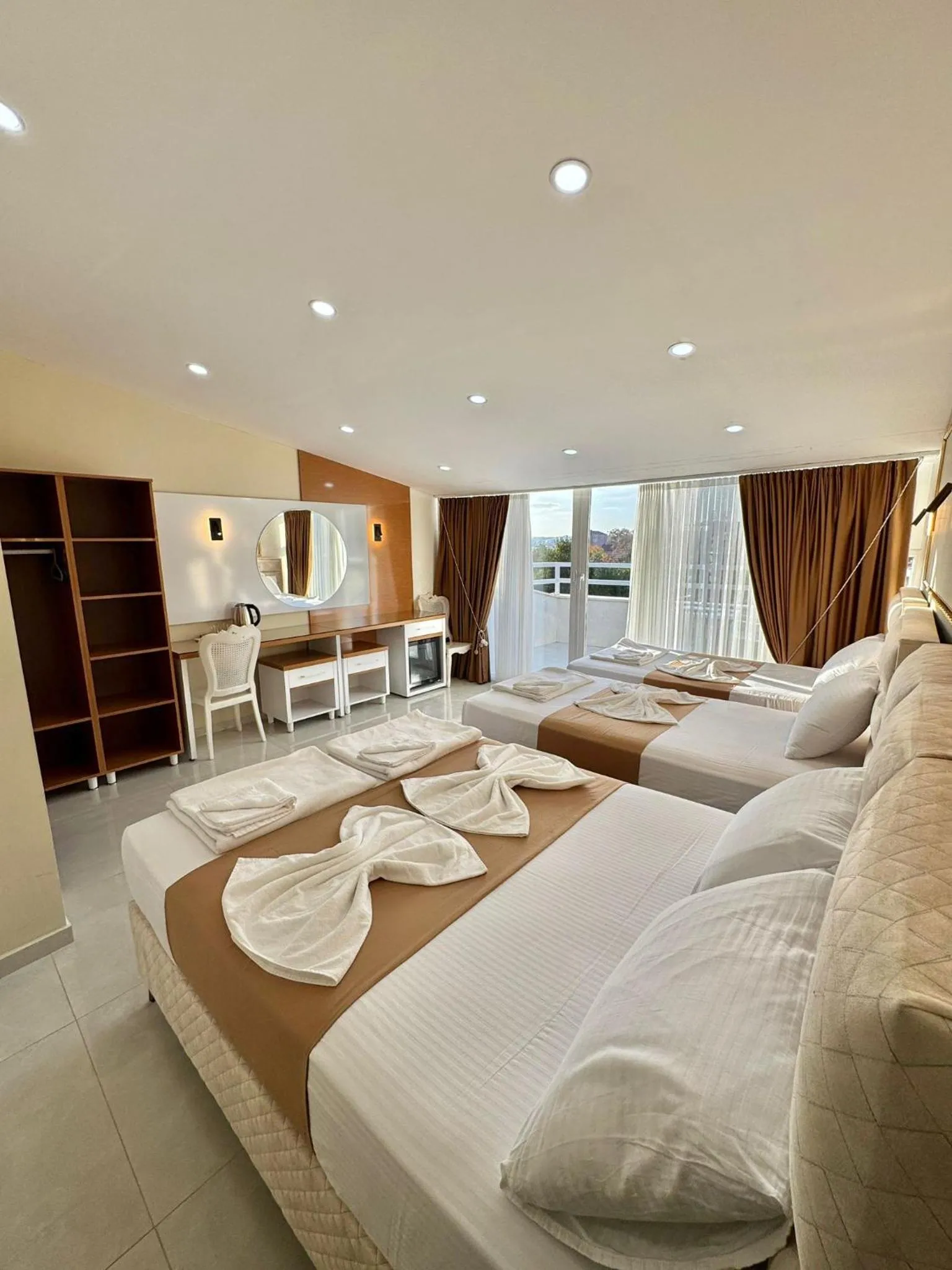 Bed in Hagia Sophia Palace Hotel