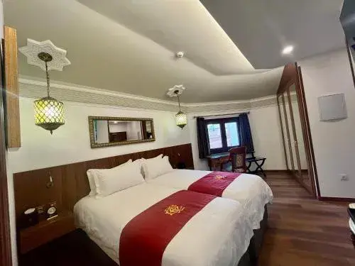 Twin Room with City View in Hotel Boutique Casón De Los López Twin Room with City View in Hotel Boutique Casón De Los López