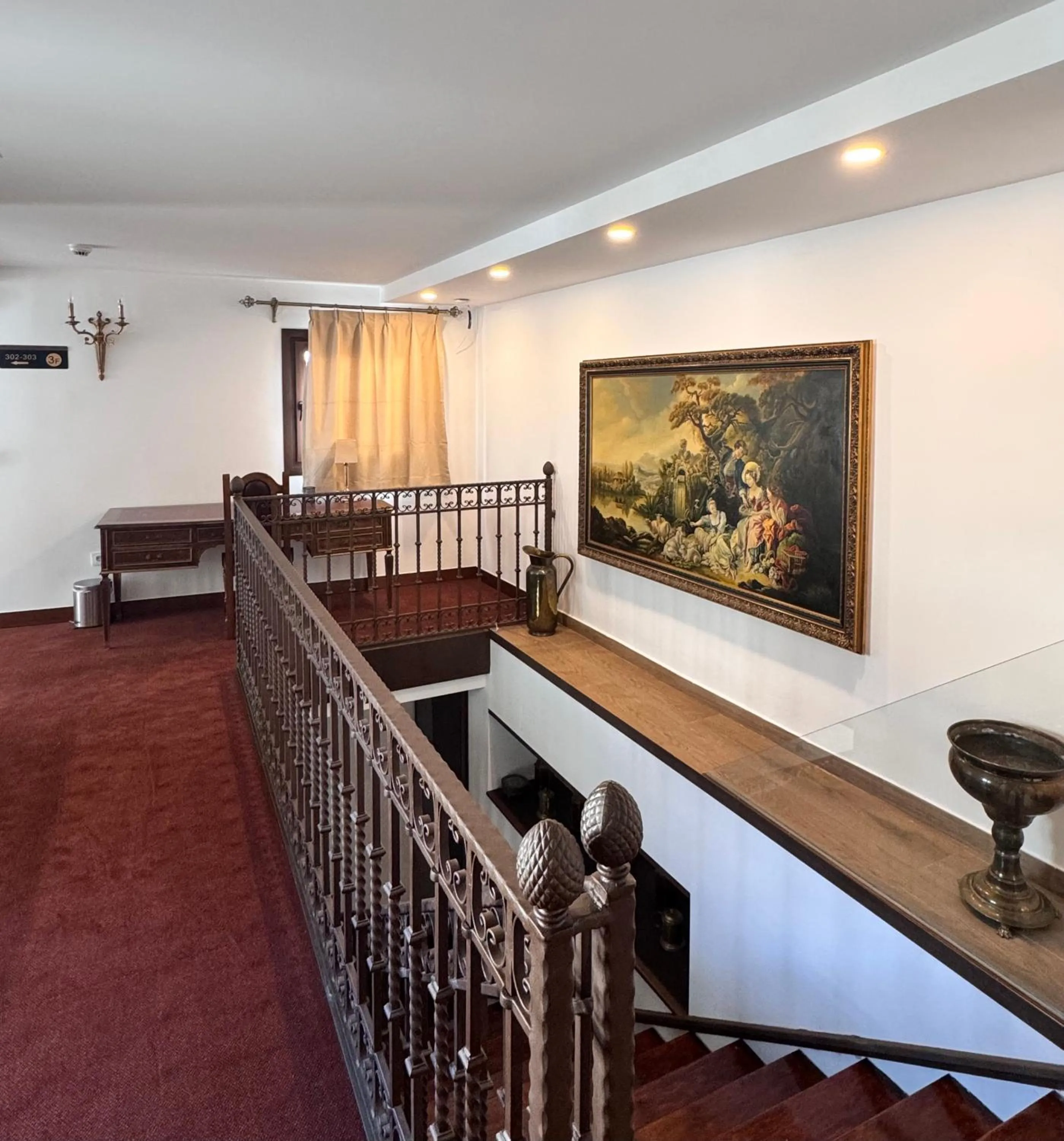 Seating area in Hotel Boutique Casón De Los López