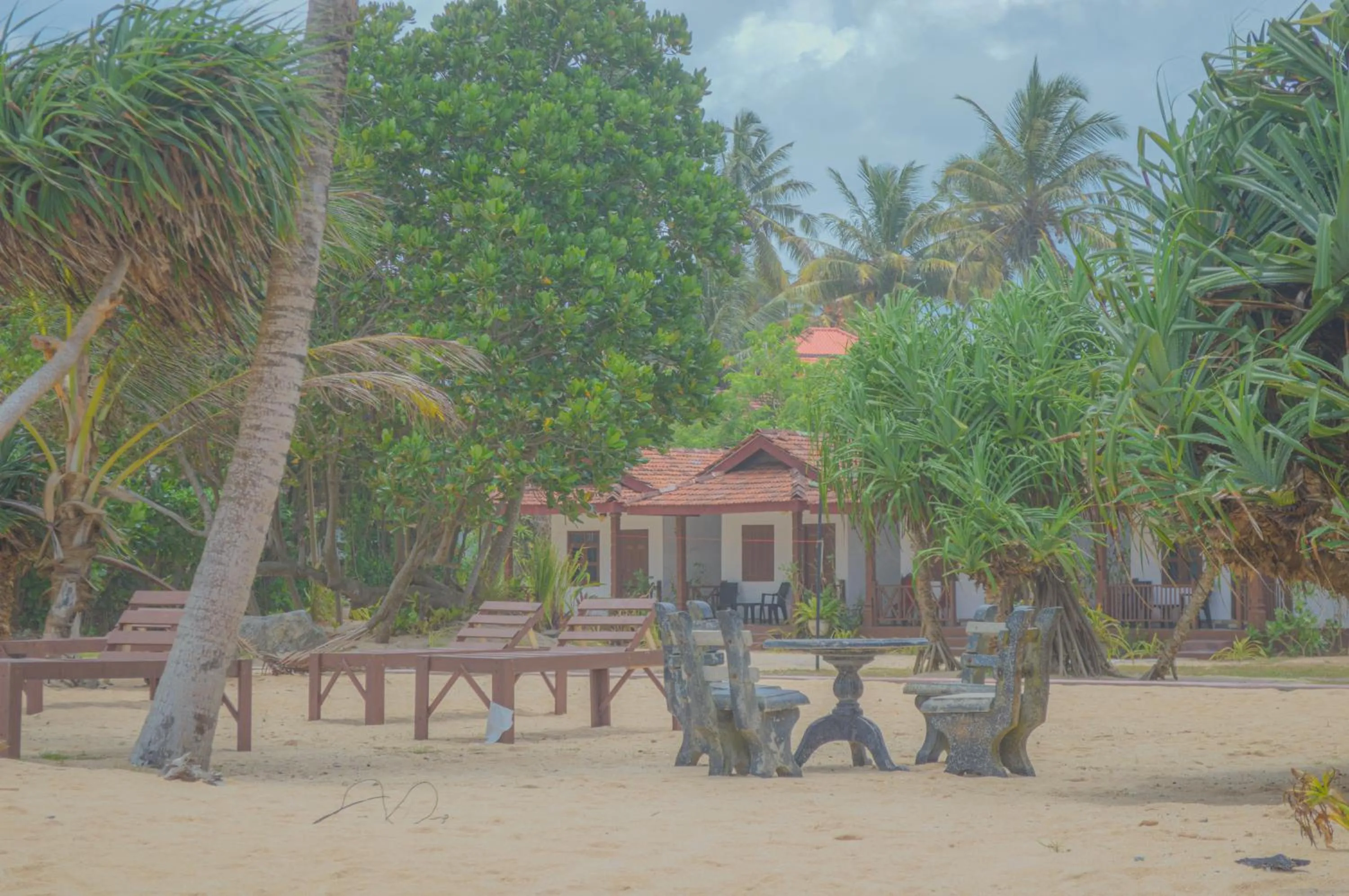 Garden in Blue Water Paradise Akurala