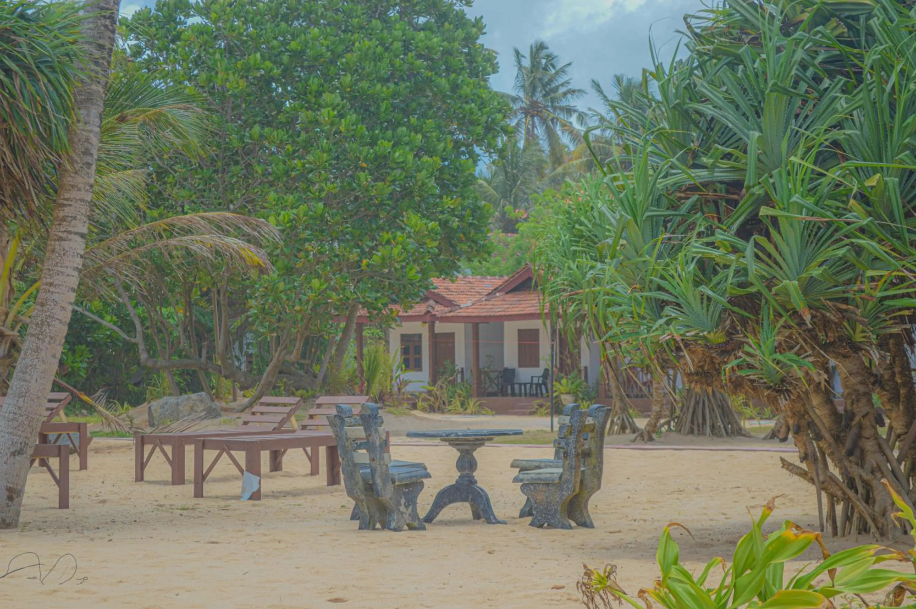 Garden in Blue Water Paradise Akurala