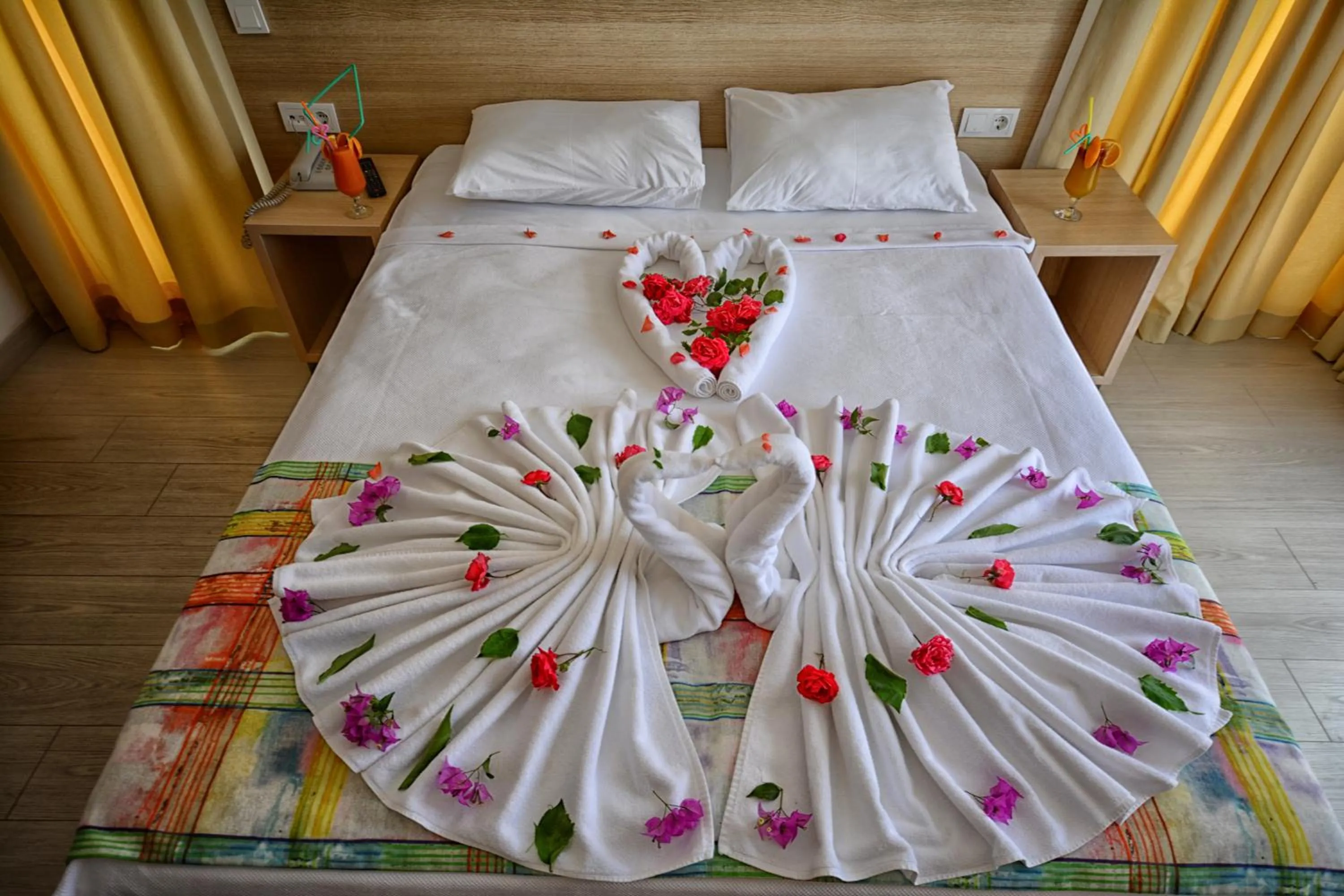 Bed in City Hotel Marmaris