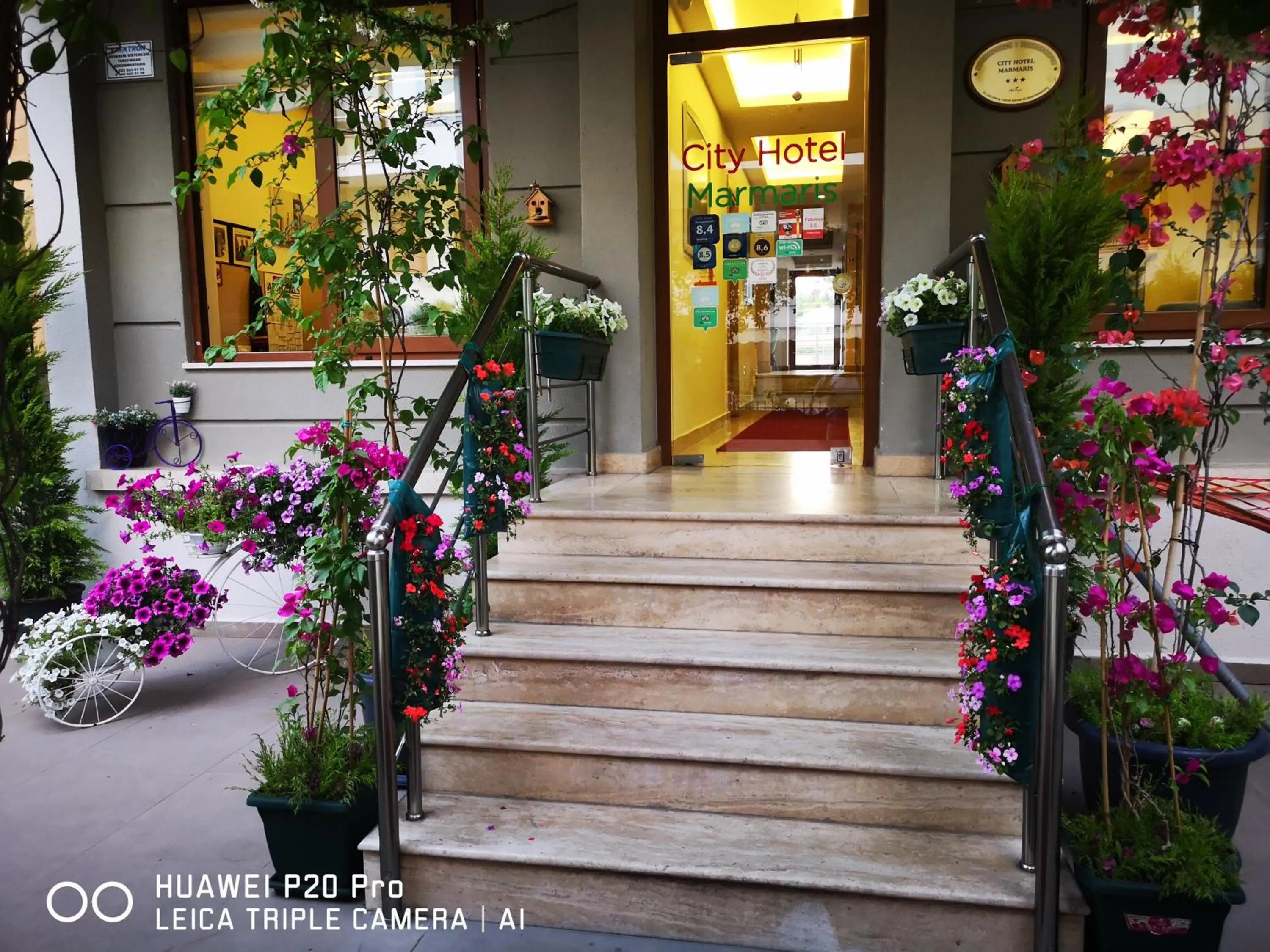 Facade/entrance in City Hotel Marmaris